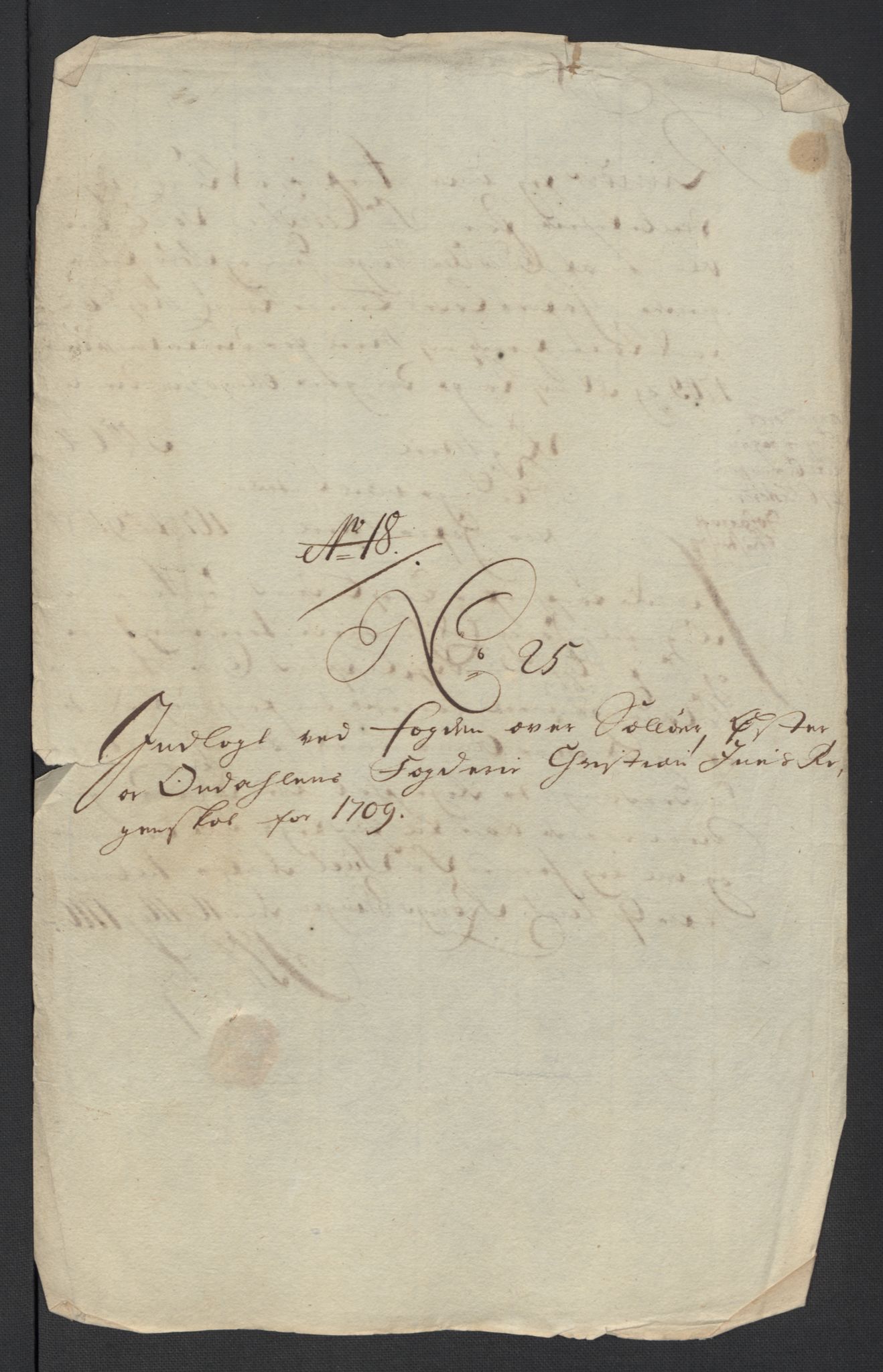 Rentekammeret inntil 1814, Reviderte regnskaper, Fogderegnskap, AV/RA-EA-4092/R13/L0846: Fogderegnskap Solør, Odal og Østerdal, 1709, p. 286