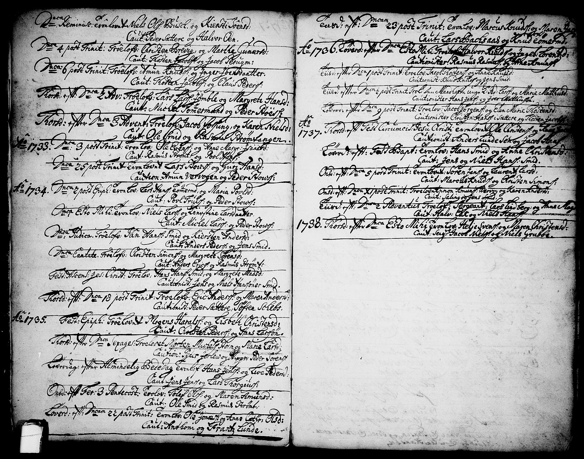 Brevik kirkebøker, SAKO/A-255/F/Fa/L0002: Parish register (official) no. 2, 1720-1764, p. 3