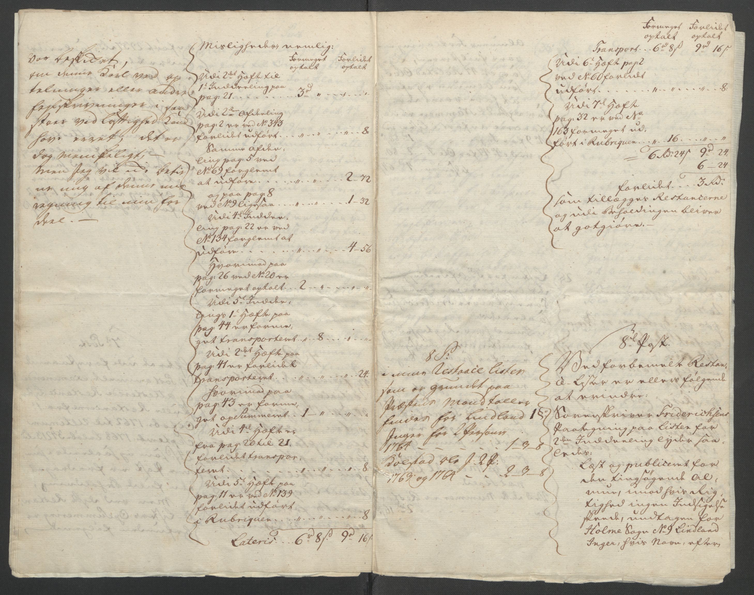 Rentekammeret inntil 1814, Reviderte regnskaper, Fogderegnskap, AV/RA-EA-4092/R45/L2704: Ekstraskatten Lista og Mandal, 1762-1768, p. 403