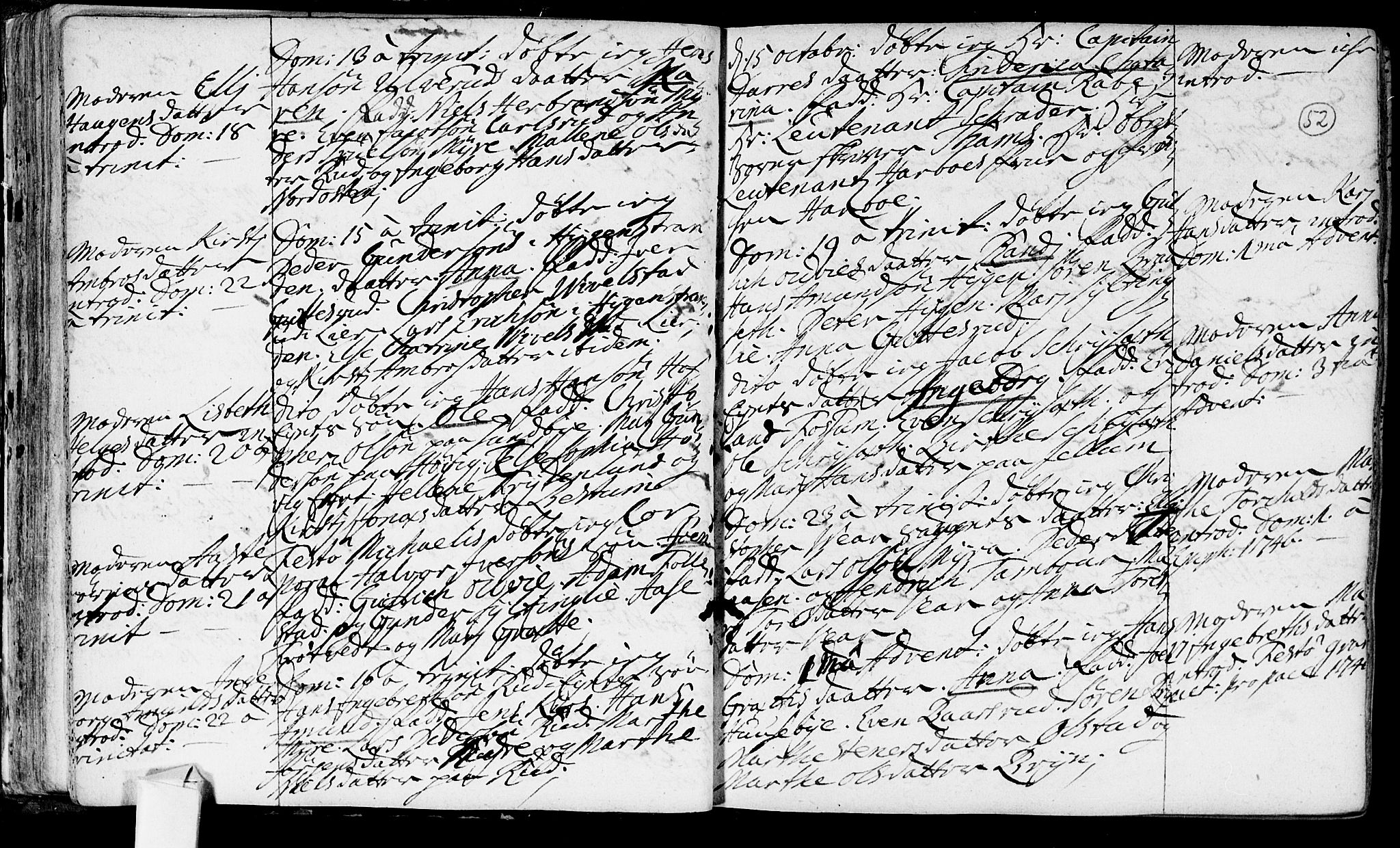 Røyken kirkebøker, SAKO/A-241/F/Fa/L0002: Parish register (official) no. 2, 1731-1782, p. 52