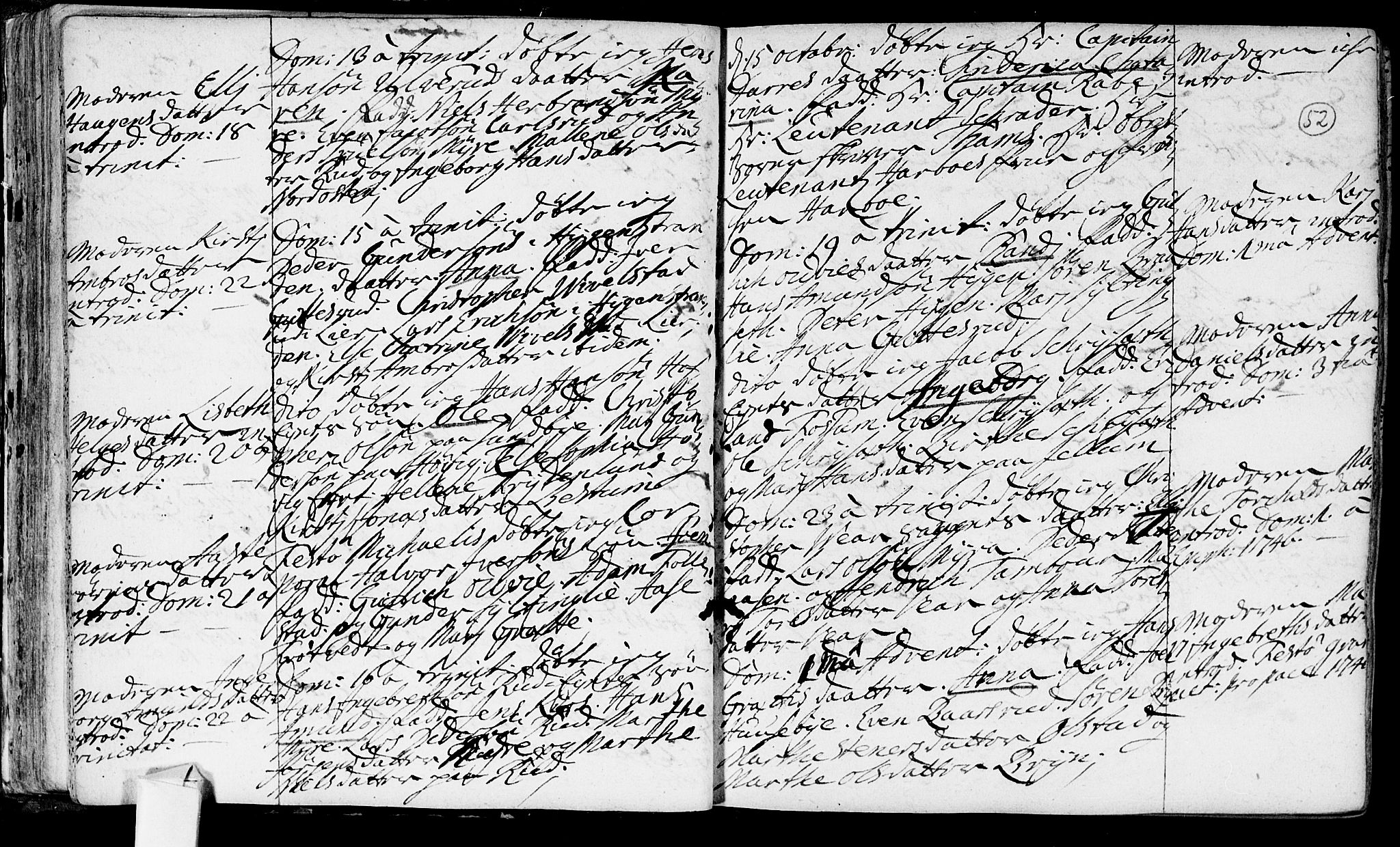 Røyken kirkebøker, AV/SAKO-A-241/F/Fa/L0002: Parish register (official) no. 2, 1731-1782, p. 52