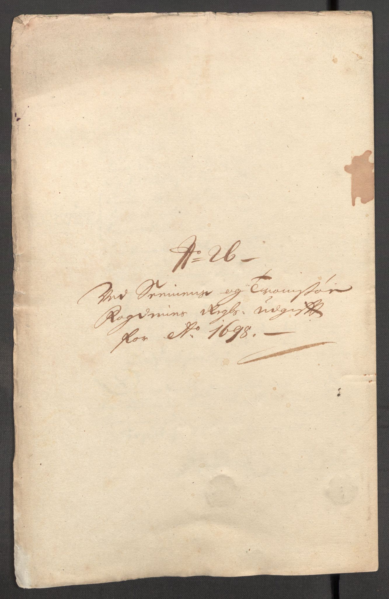 Rentekammeret inntil 1814, Reviderte regnskaper, Fogderegnskap, AV/RA-EA-4092/R68/L4754: Fogderegnskap Senja og Troms, 1697-1699, p. 252