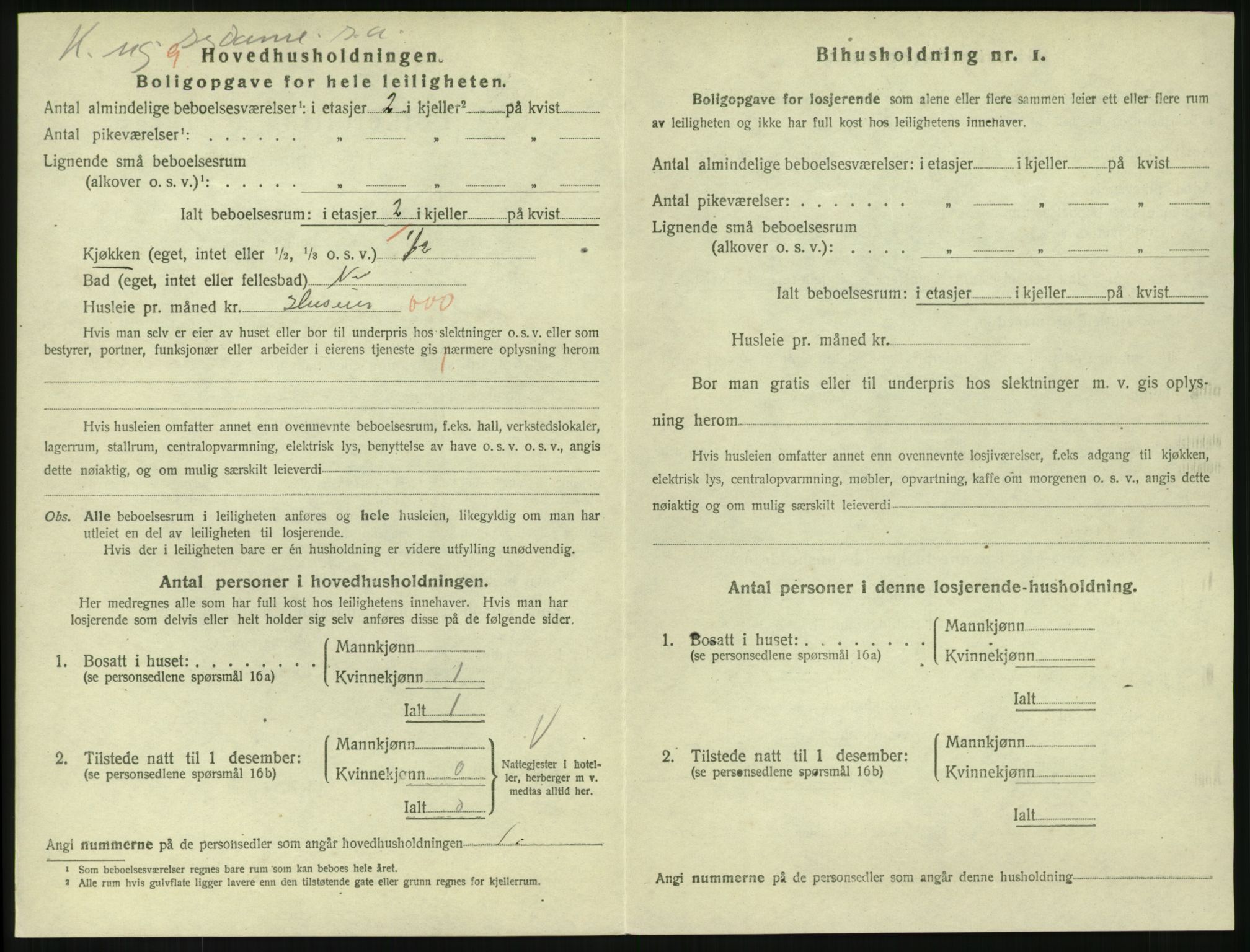 SAKO, 1920 census for Larvik, 1920, p. 7295