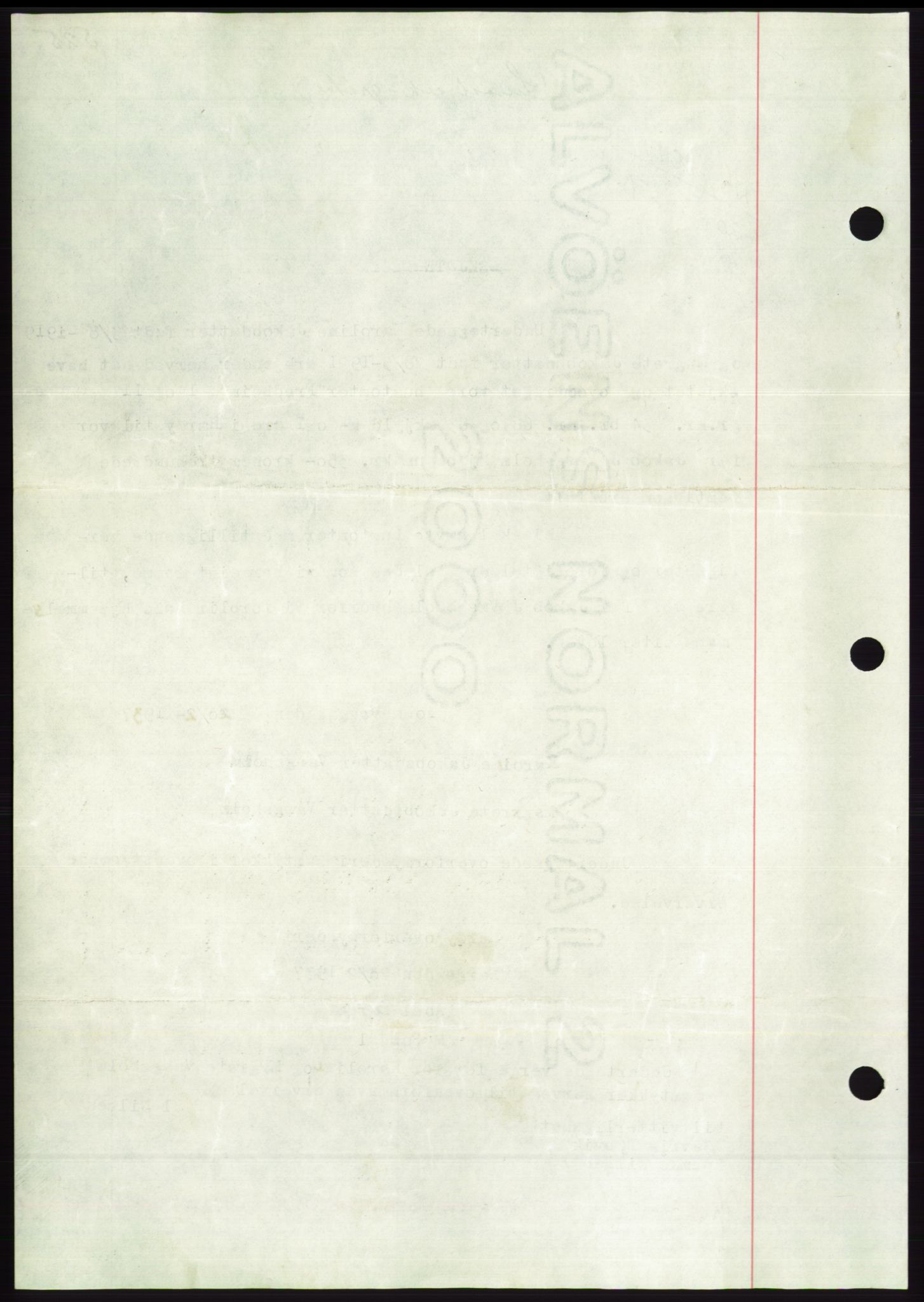 Søre Sunnmøre sorenskriveri, SAT/A-4122/1/2/2C/L0062: Mortgage book no. 56, 1936-1937, Diary no: : 461/1937