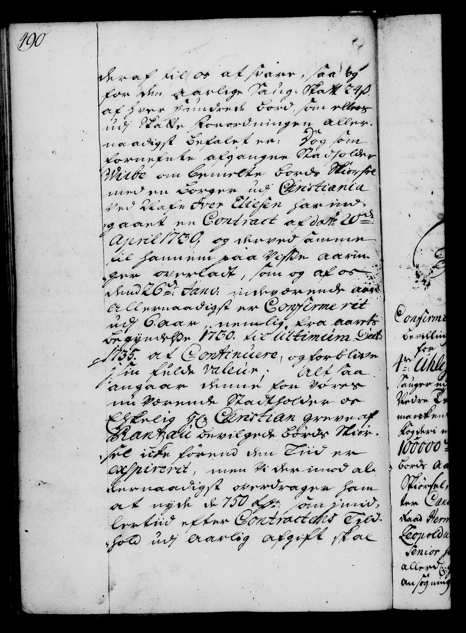 Rentekammeret, Kammerkanselliet, RA/EA-3111/G/Gg/Gga/L0003: Norsk ekspedisjonsprotokoll med register (merket RK 53.3), 1727-1734, p. 490