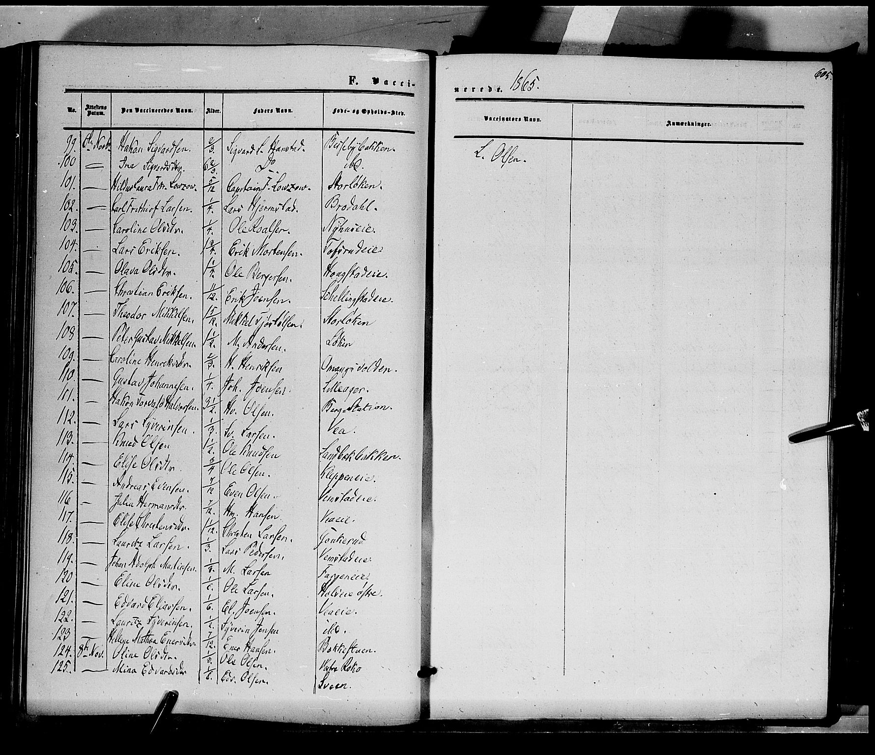 Løten prestekontor, AV/SAH-PREST-022/K/Ka/L0008: Parish register (official) no. 8, 1860-1877, p. 605