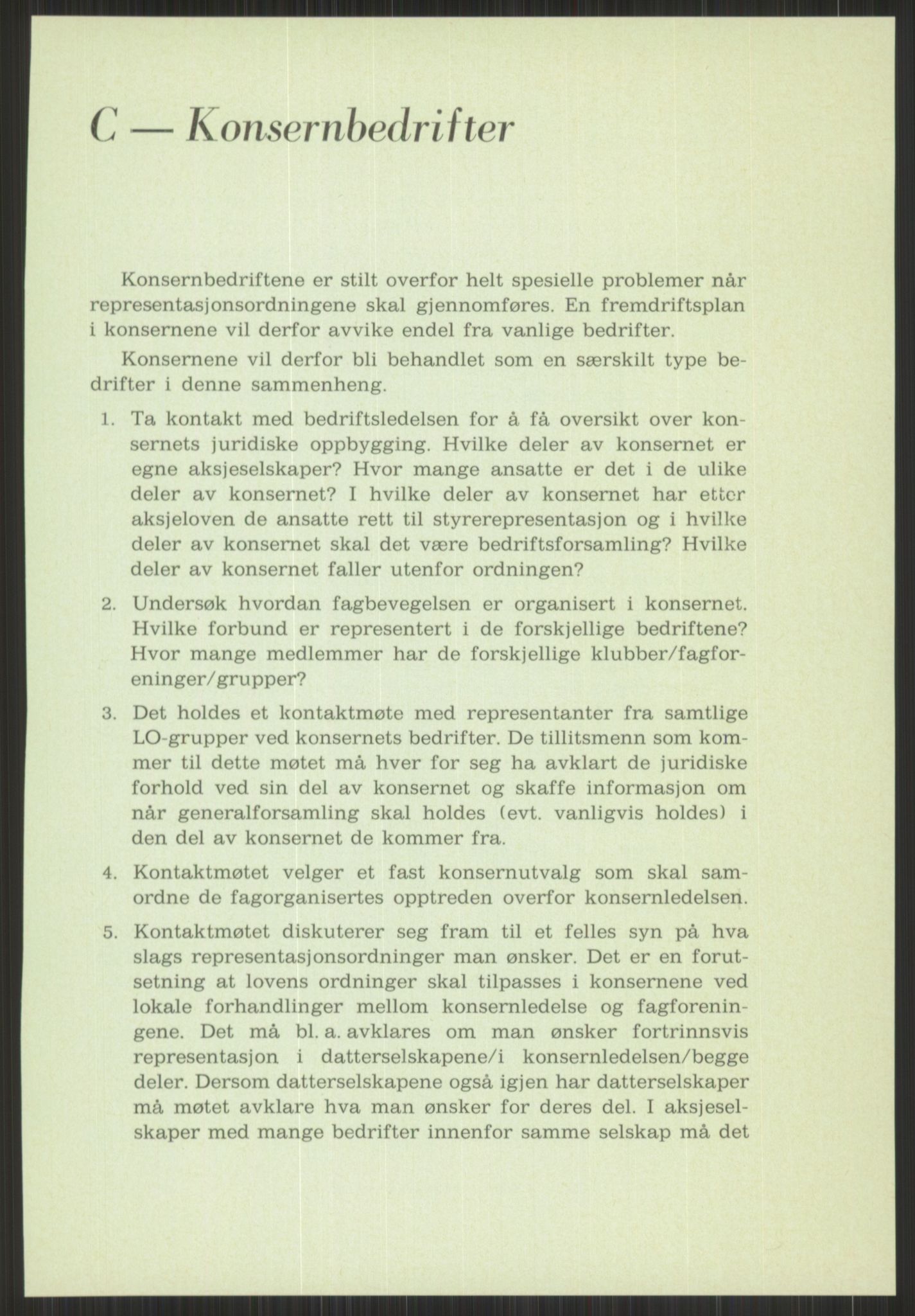 Nygaard, Kristen, AV/RA-PA-1398/F/Fi/L0019: Fagbevegelse, demokrati, Jern- og Metallprosjektet, 1970-2002, p. 61