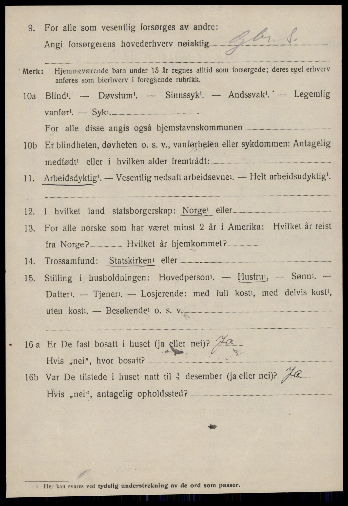 SAT, 1920 census for Hjørundfjord, 1920, p. 4482