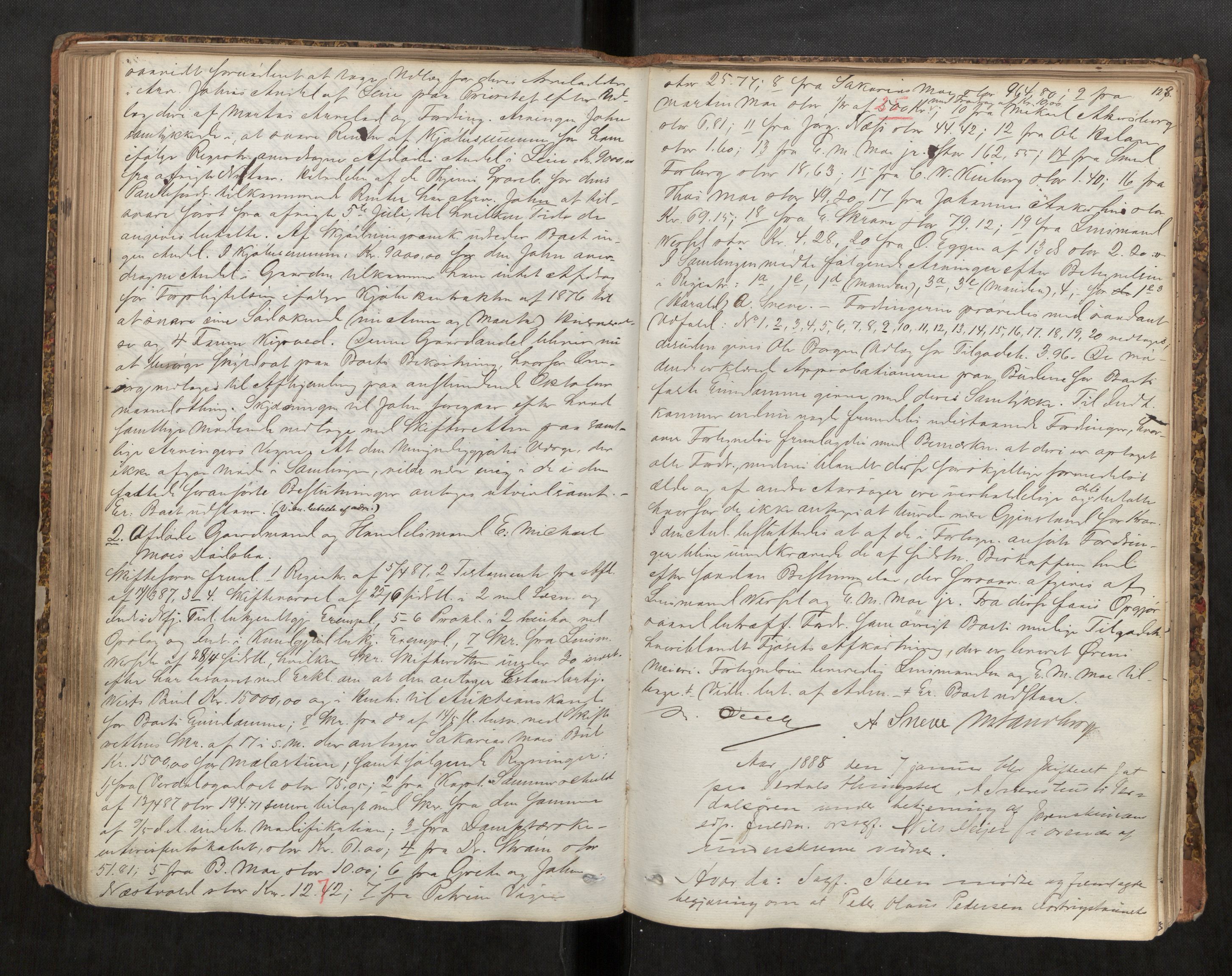 Stjør- og Verdal sorenskriveri, AV/SAT-A-4167/1/3/3B/L0008: Skifteforhandlingsprotokoll, 1848-1899, p. 128