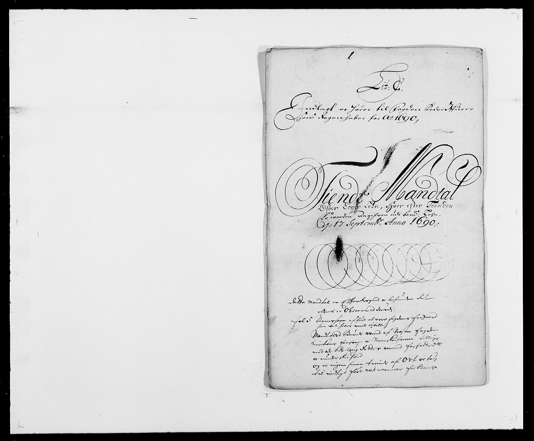 Rentekammeret inntil 1814, Reviderte regnskaper, Fogderegnskap, RA/EA-4092/R28/L1689: Fogderegnskap Eiker og Lier, 1690-1691, p. 23