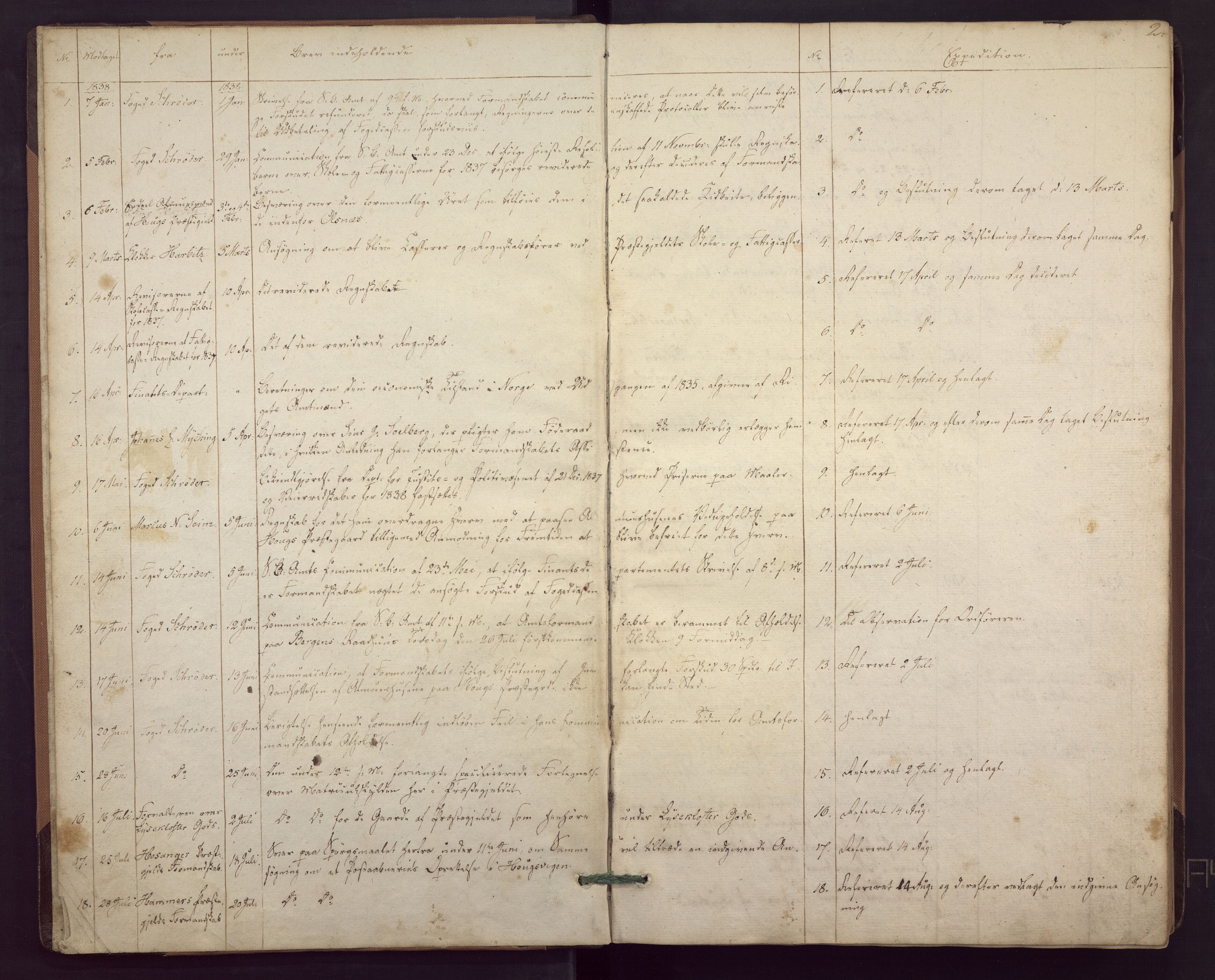 Haus/Arna kommune. Formannskapet, BBA/A-0057/C/Ca/L0001: Journal, 1838-1879
