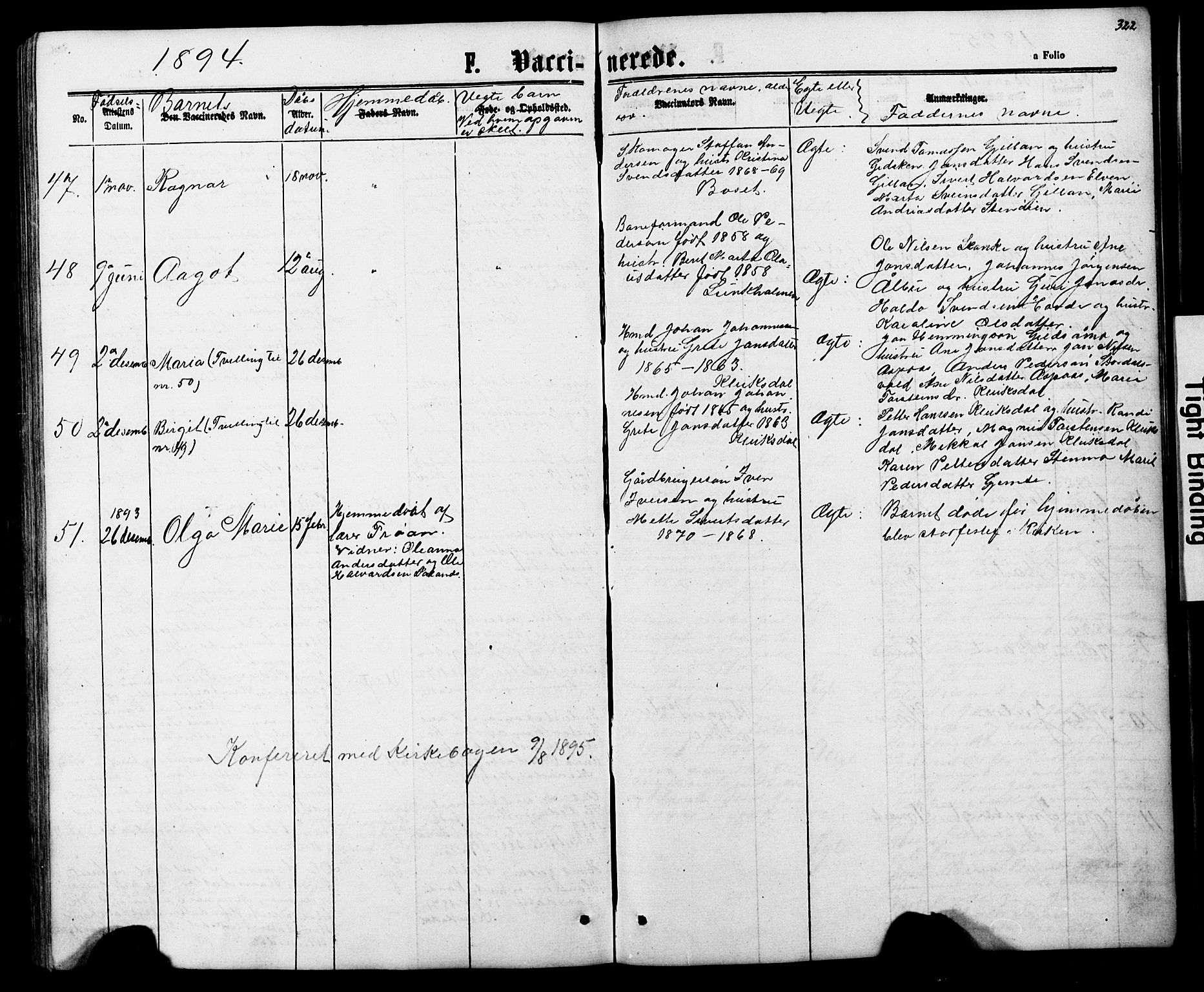 Ministerialprotokoller, klokkerbøker og fødselsregistre - Nord-Trøndelag, SAT/A-1458/706/L0049: Parish register (copy) no. 706C01, 1864-1895, p. 322