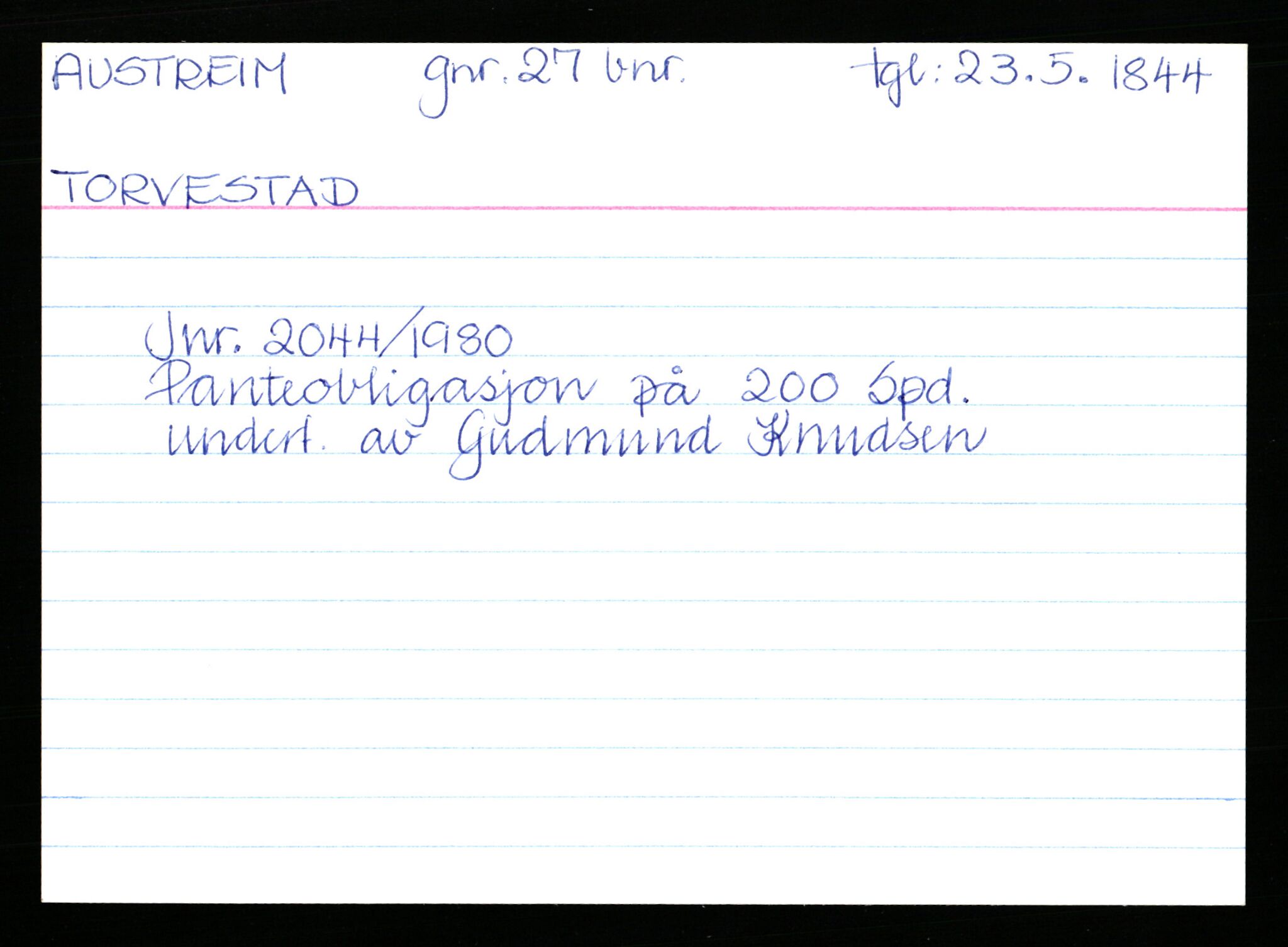 Statsarkivet i Stavanger, AV/SAST-A-101971/03/Y/Yk/L0002: Registerkort sortert etter gårdsnavn: Auglend - Bakkevik, 1750-1930, p. 387
