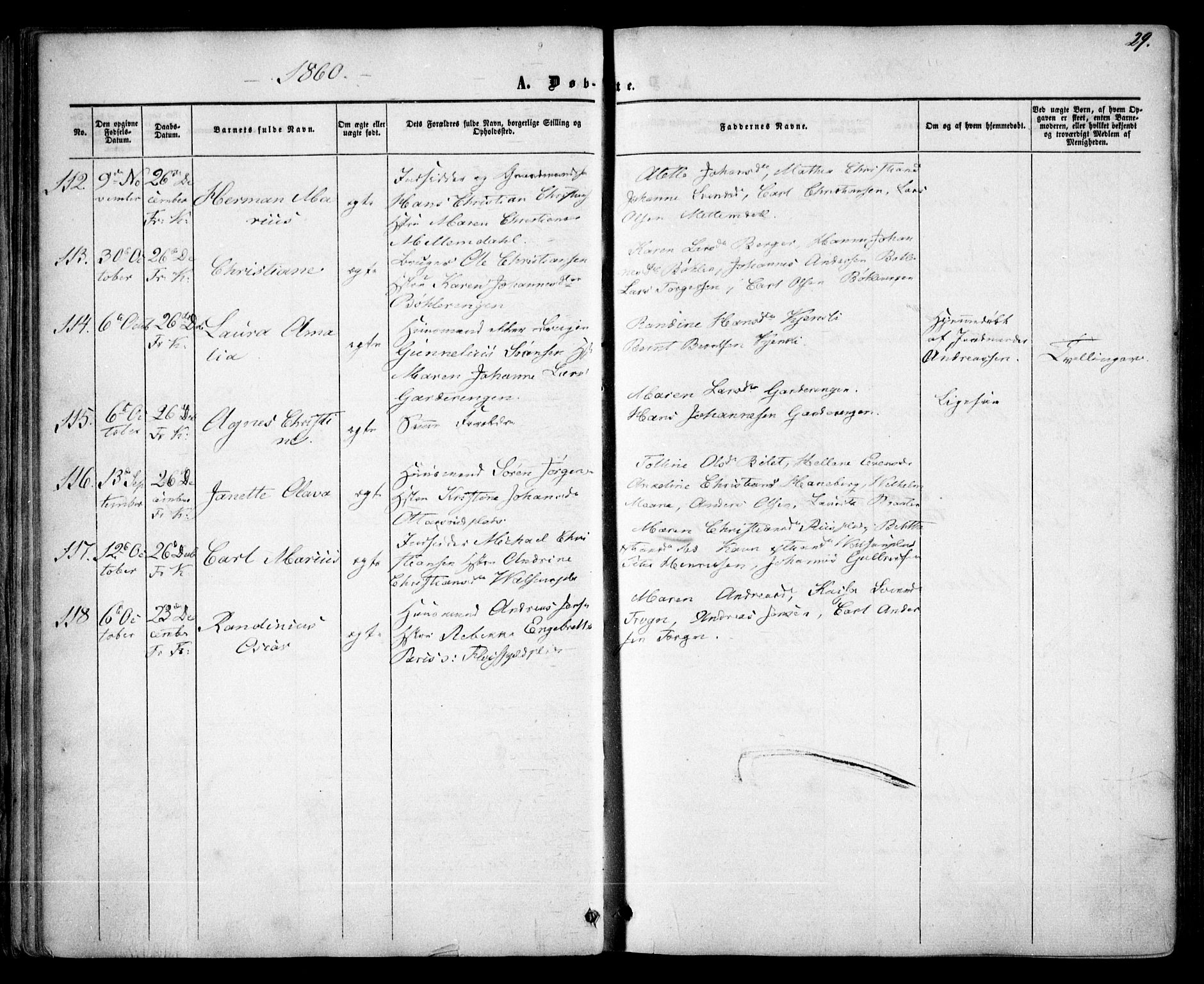 Drøbak prestekontor Kirkebøker, SAO/A-10142a/F/Fa/L0002: Parish register (official) no. I 2, 1858-1870, p. 29