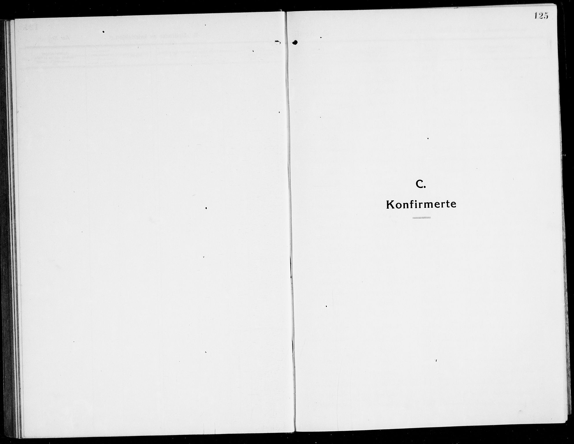 Kvinnherad sokneprestembete, AV/SAB-A-76401/H/Hab: Parish register (copy) no. A 3, 1911-1945, p. 125