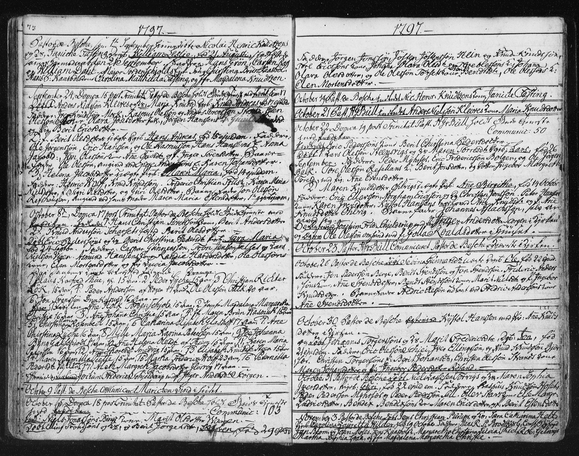 Ministerialprotokoller, klokkerbøker og fødselsregistre - Møre og Romsdal, SAT/A-1454/572/L0841: Parish register (official) no. 572A04, 1784-1819, p. 73