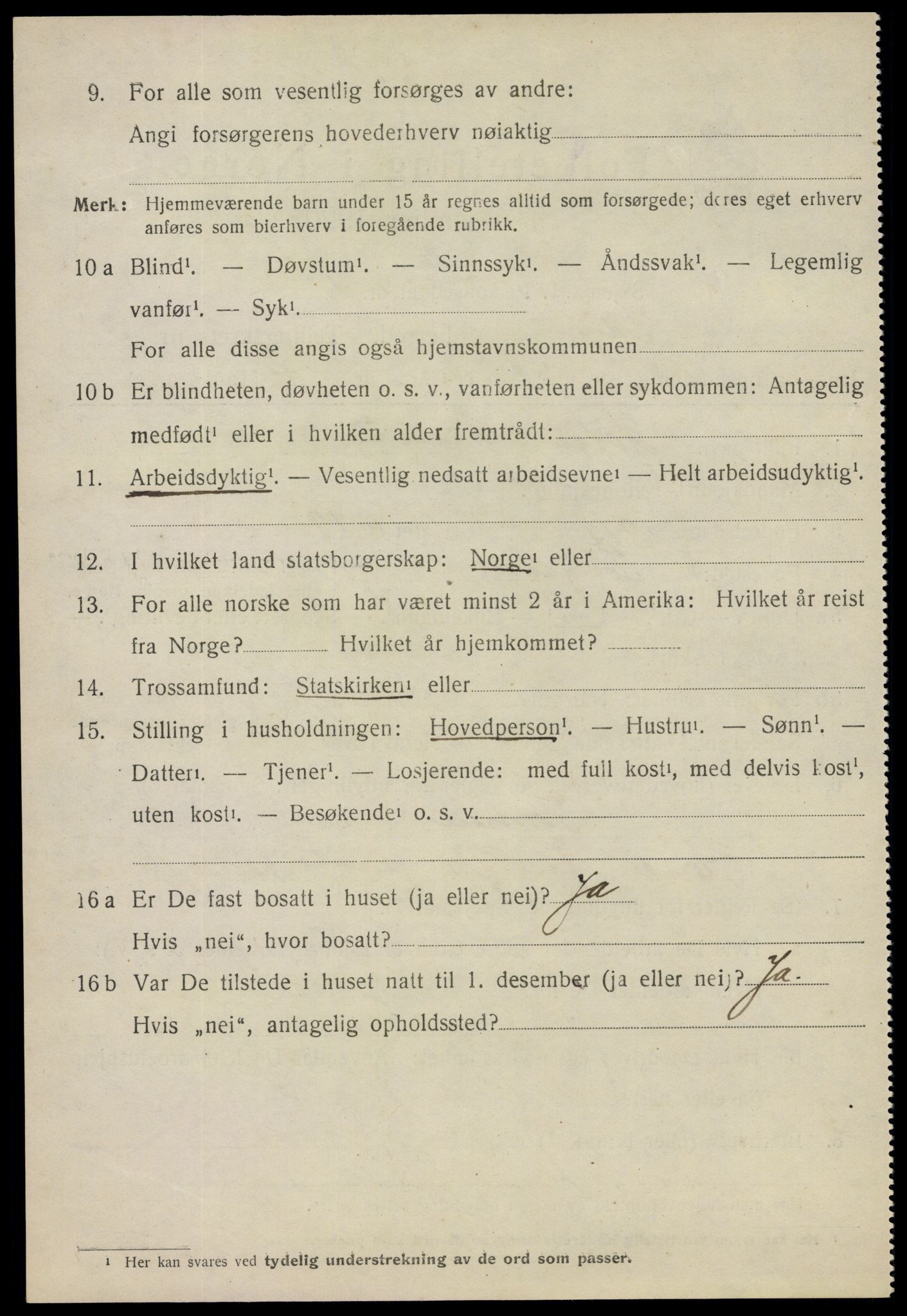 SAO, 1920 census for Mysen, 1920, p. 1872