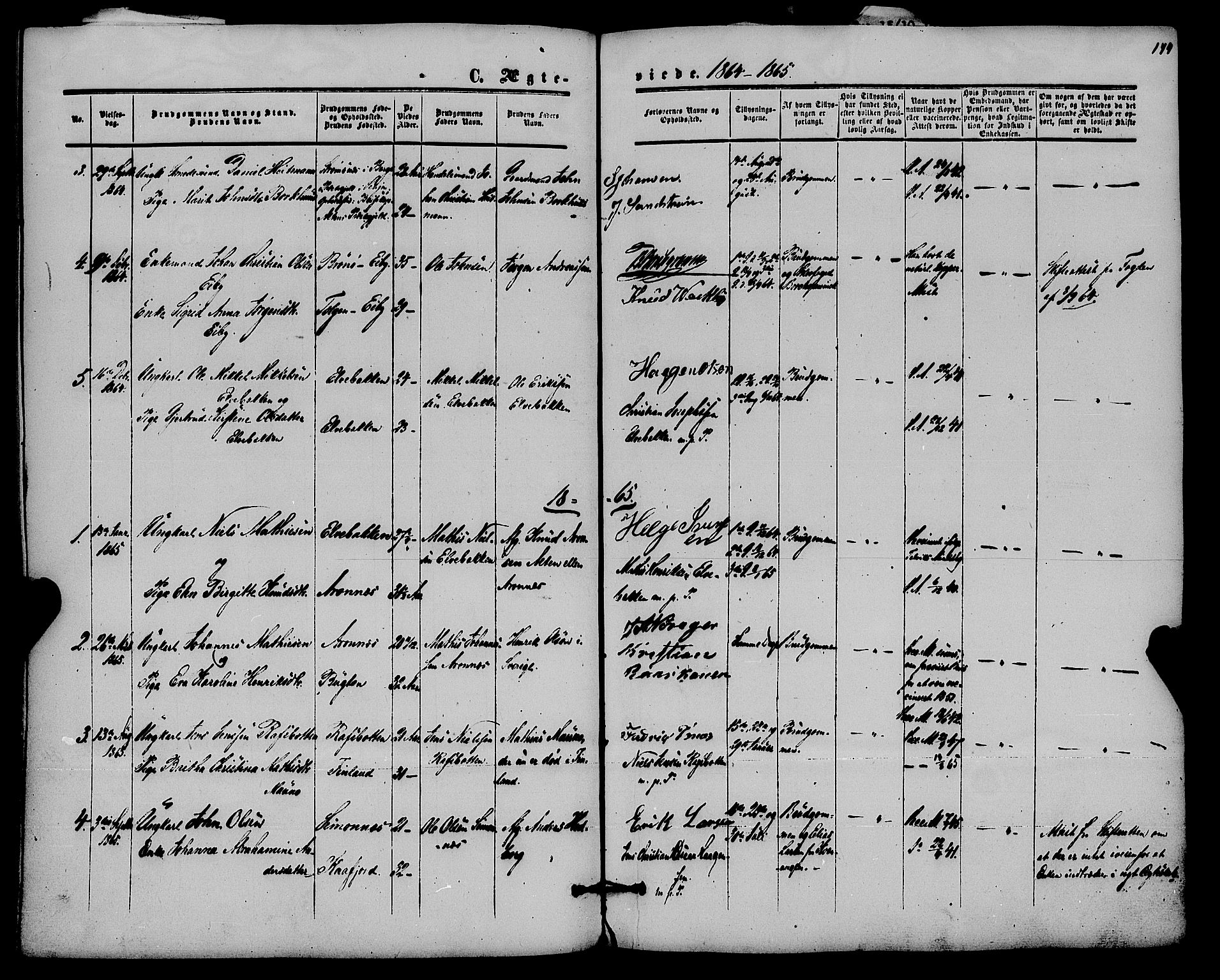 Alta sokneprestkontor, SATØ/S-1338/H/Ha/L0001.kirke: Parish register (official) no. 1, 1858-1878, p. 144