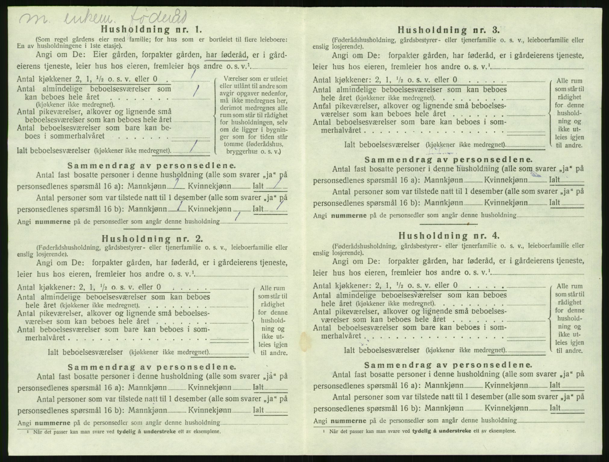 SAT, 1920 census for Herøy (MR), 1920, p. 694