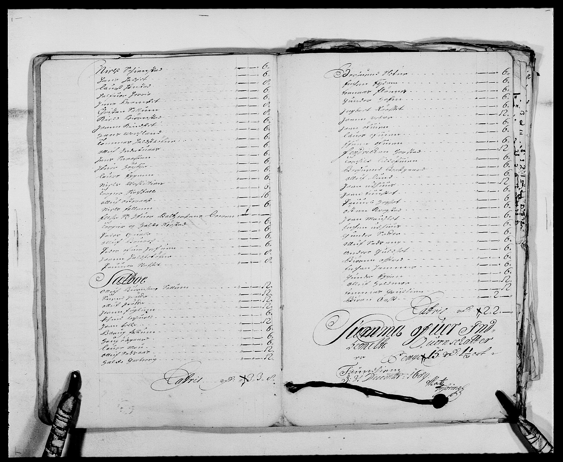 Rentekammeret inntil 1814, Reviderte regnskaper, Fogderegnskap, AV/RA-EA-4092/R61/L4102: Fogderegnskap Strinda og Selbu, 1689-1690, p. 99