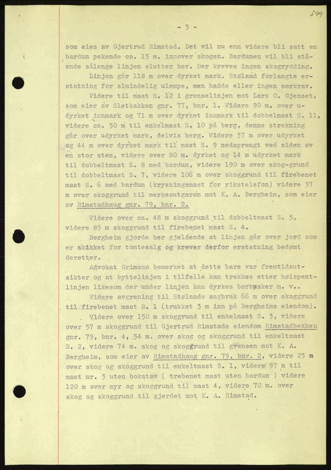 Nordmøre sorenskriveri, AV/SAT-A-4132/1/2/2Ca: Mortgage book no. B90, 1942-1943, Diary no: : 991/1943