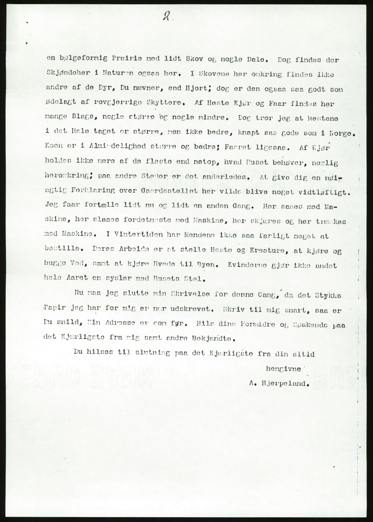 Samlinger til kildeutgivelse, Amerikabrevene, AV/RA-EA-4057/F/L0038: Arne Odd Johnsens amerikabrevsamling II, 1855-1900, p. 7