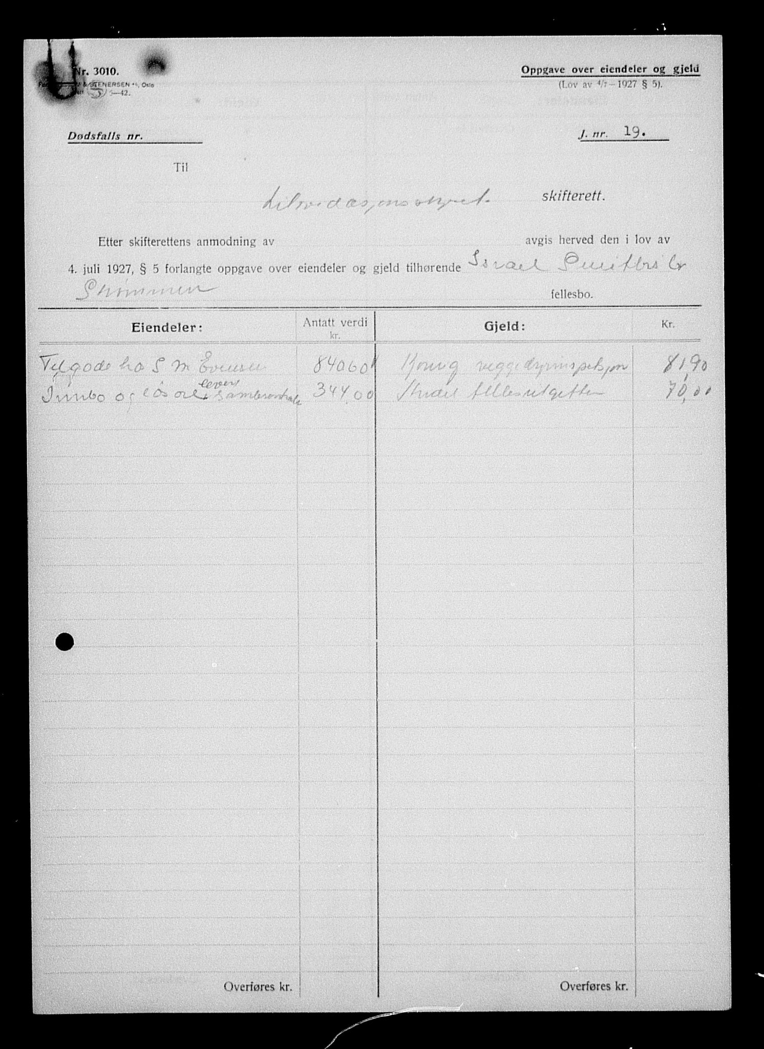 Justisdepartementet, Tilbakeføringskontoret for inndratte formuer, AV/RA-S-1564/H/Hc/Hcc/L0982: --, 1945-1947, p. 47