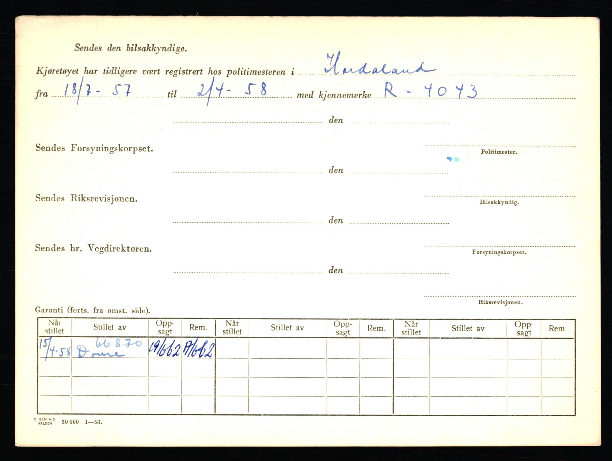 Stavanger trafikkstasjon, AV/SAST-A-101942/0/F/L0065: L-65400 - L-67649, 1930-1971, p. 326