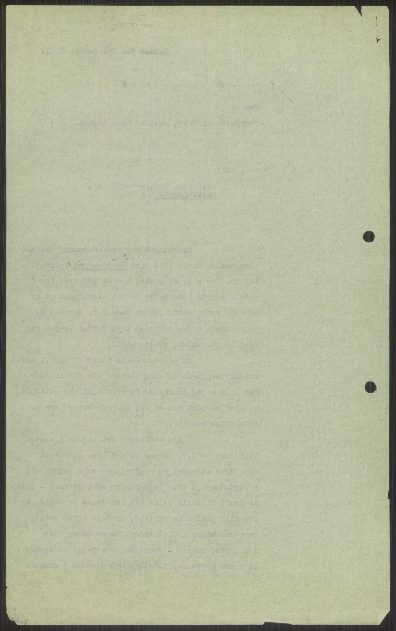 Lie, Trygve, AV/RA-PA-1407/D/L0006: Blandet og privat korrespondanse., 1941-1960, p. 494