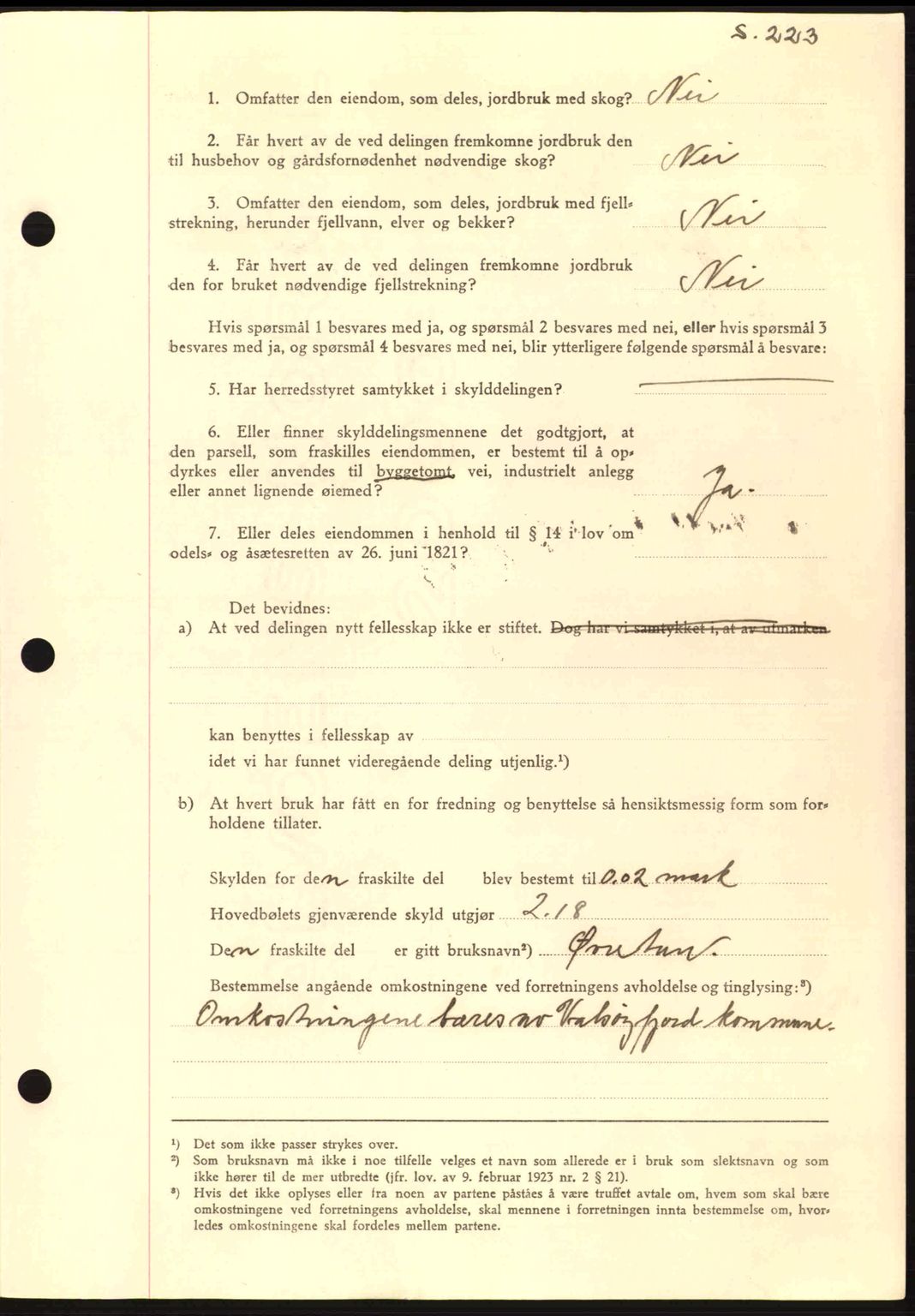 Nordmøre sorenskriveri, AV/SAT-A-4132/1/2/2Ca: Mortgage book no. A93, 1942-1942, Diary no: : 1788/1942