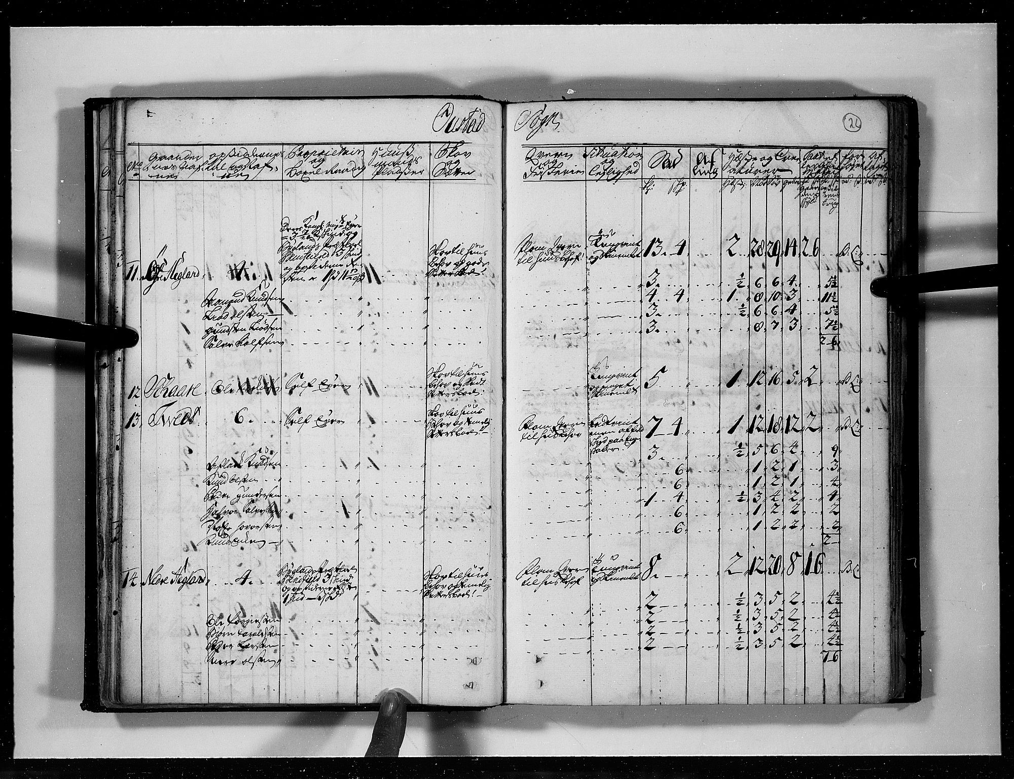 Rentekammeret inntil 1814, Realistisk ordnet avdeling, AV/RA-EA-4070/N/Nb/Nbf/L0125: Råbyggelag eksaminasjonsprotokoll, 1723, p. 25b-26a