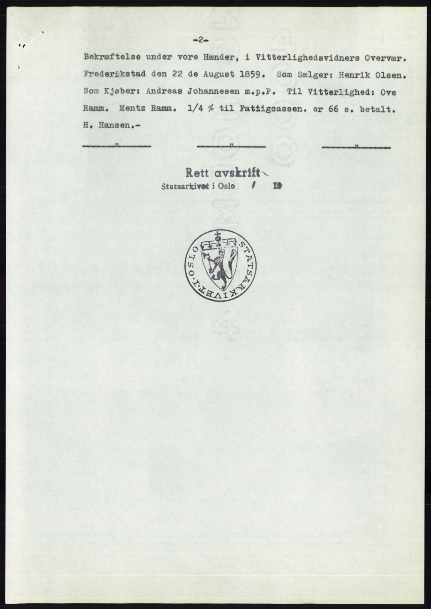 Statsarkivet i Oslo, SAO/A-10621/Z/Zd/L0006: Avskrifter, j.nr 5-792/1957, 1957, p. 44