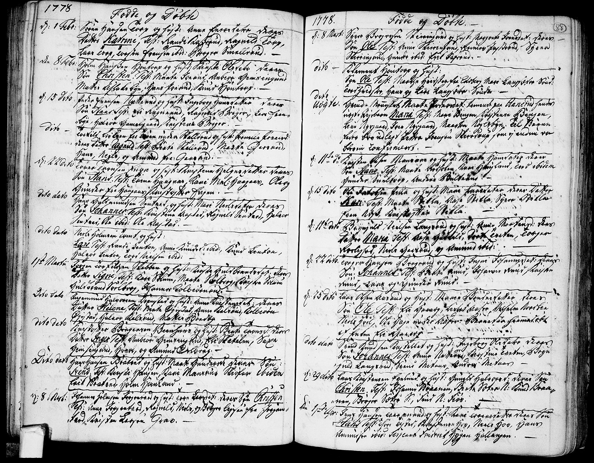 Trøgstad prestekontor Kirkebøker, AV/SAO-A-10925/F/Fa/L0004: Parish register (official) no. I 4, 1750-1784, p. 88