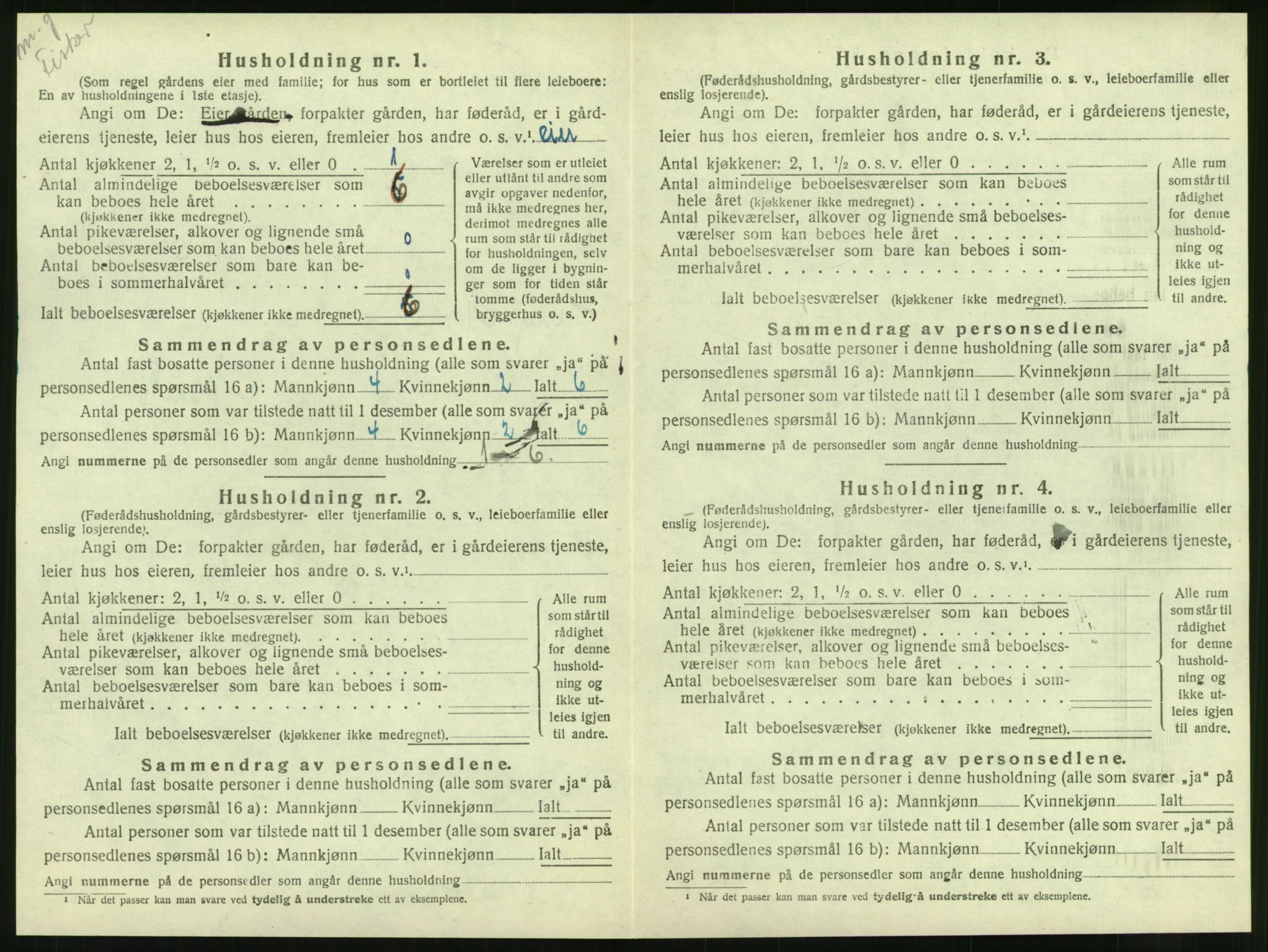 SAT, 1920 census for Herøy, 1920, p. 311