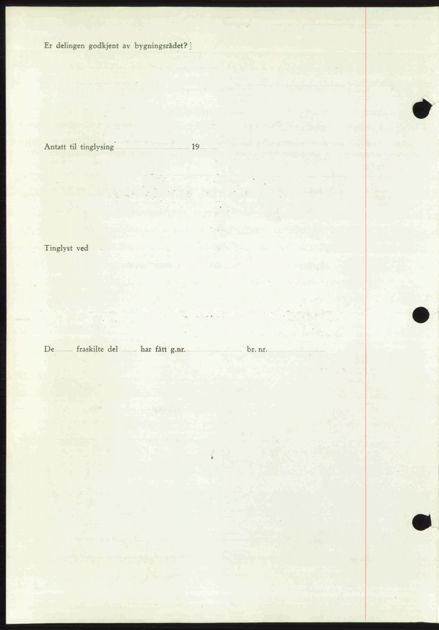 Toten tingrett, SAH/TING-006/H/Hb/Hbc/L0008: Mortgage book no. Hbc-08, 1941-1941, Diary no: : 2192/1941