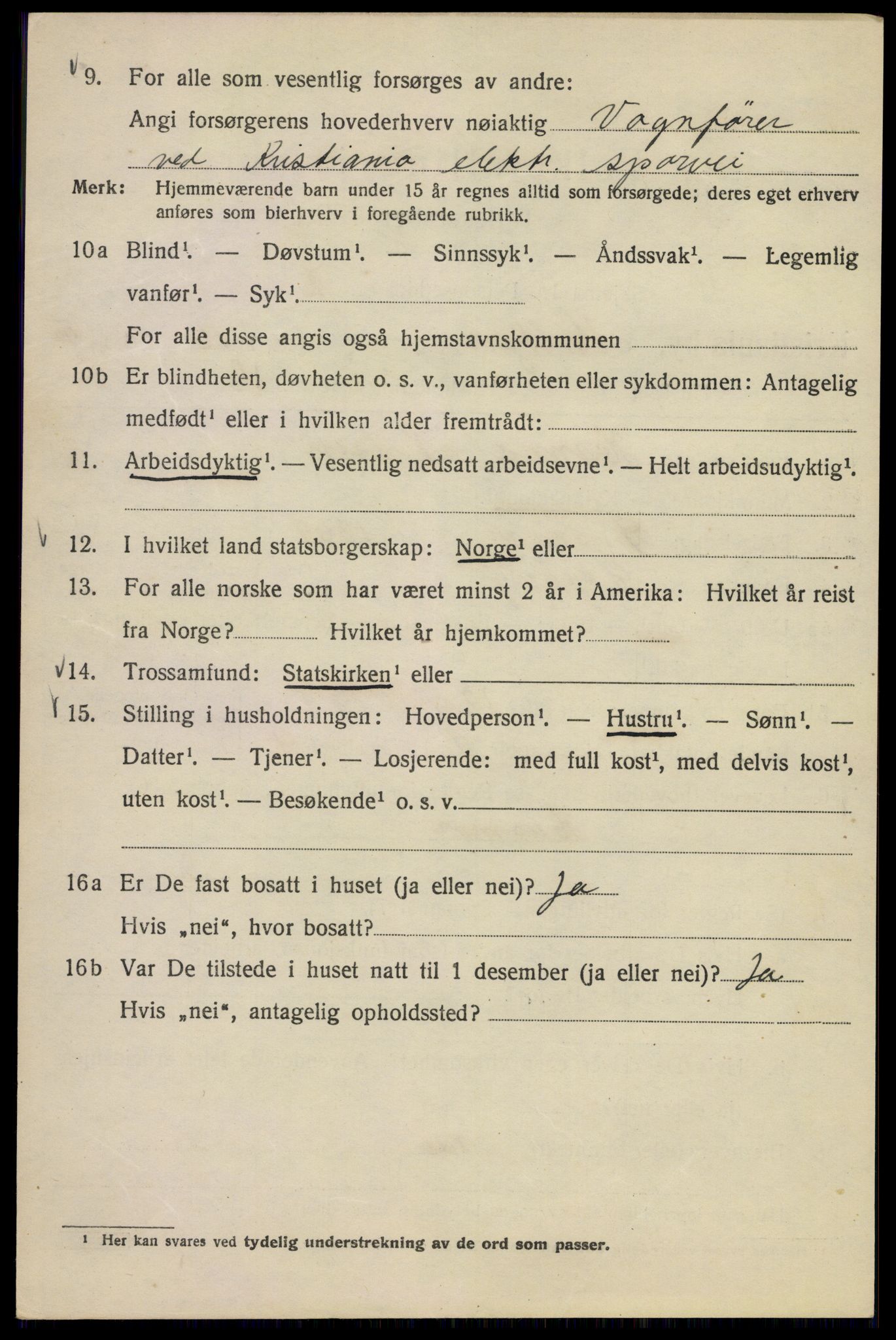 SAO, 1920 census for Kristiania, 1920, p. 395120