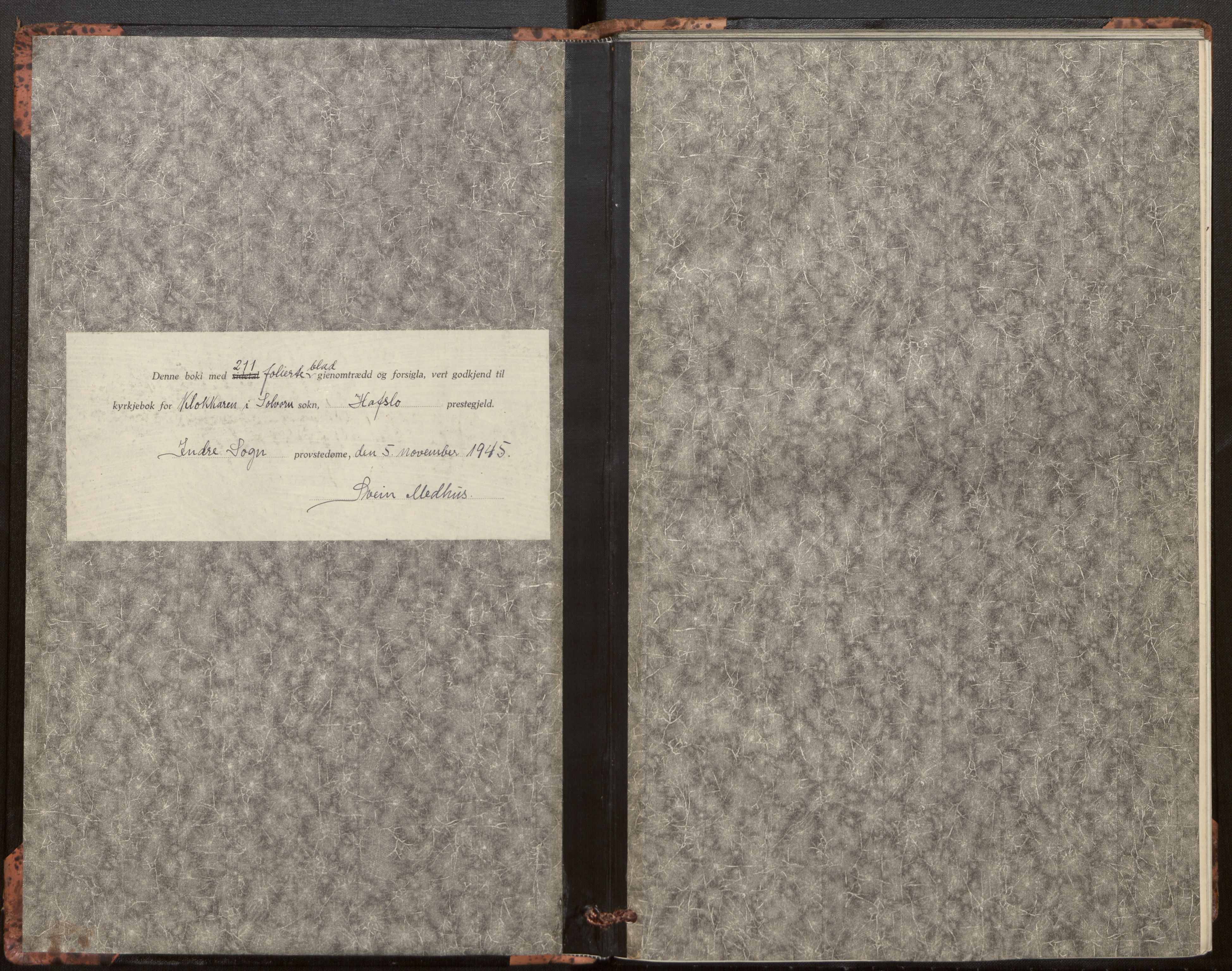 Hafslo sokneprestembete, AV/SAB-A-80301/H/Hab/Habc/L0002: Parish register (copy) no. C 2, 1945-1969