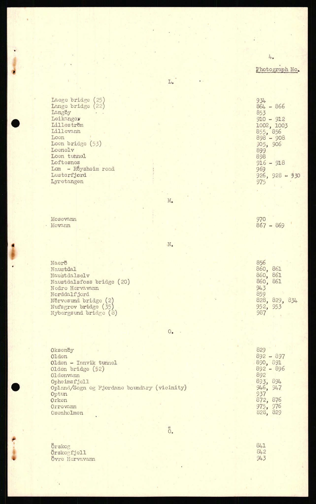 Forsvaret, Forsvarets overkommando II, AV/RA-RAFA-3915/D/Dd/L0018: Sør-Norge, veier, 1943-1945, p. 675