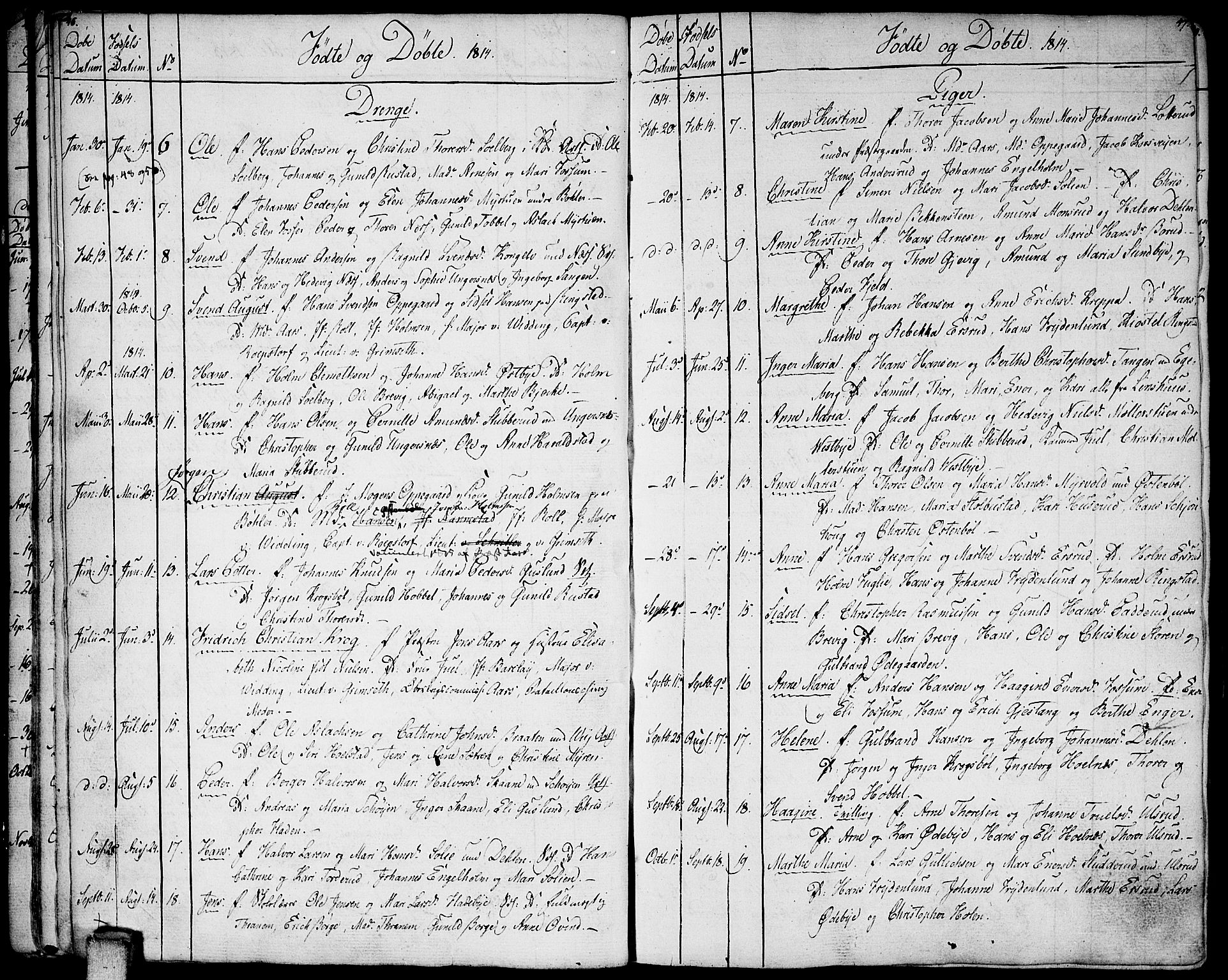 Enebakk prestekontor Kirkebøker, SAO/A-10171c/F/Fa/L0004: Parish register (official) no. I 4, 1806-1854, p. 46-47