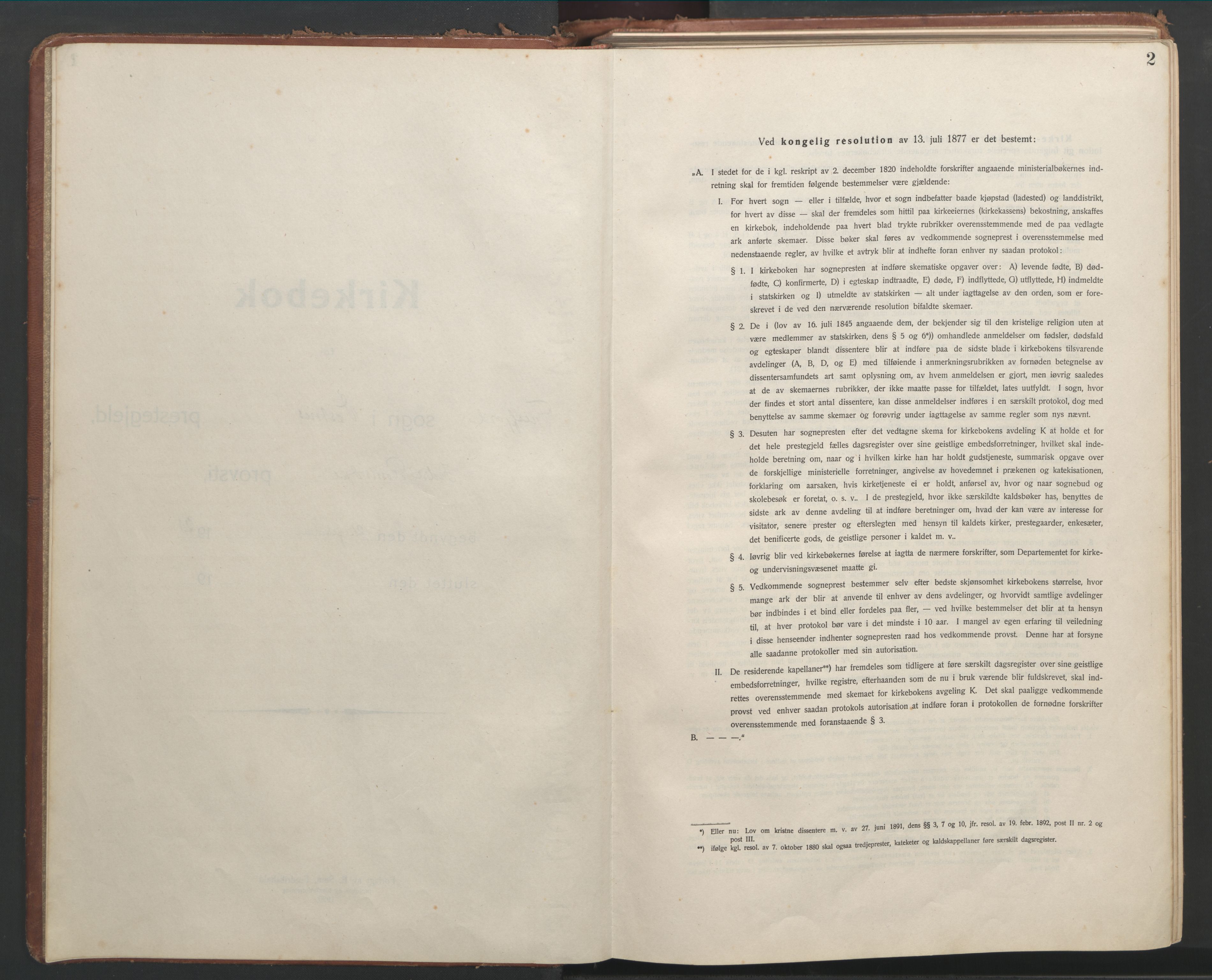 Ministerialprotokoller, klokkerbøker og fødselsregistre - Møre og Romsdal, SAT/A-1454/541/L0548: Parish register (copy) no. 541C03, 1921-1960, p. 2
