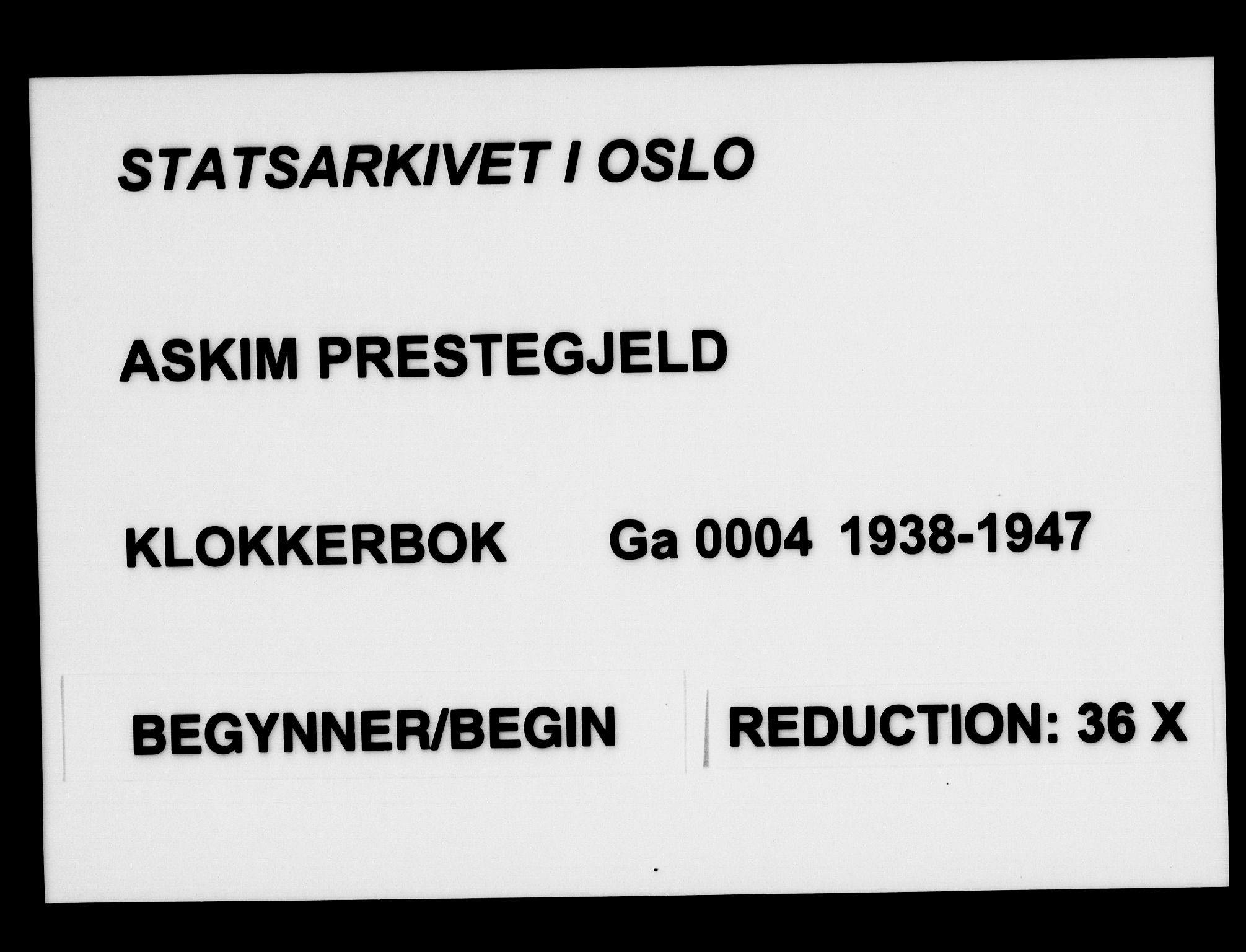 Askim prestekontor Kirkebøker, AV/SAO-A-10900/G/Ga/L0004: Parish register (copy) no. 4, 1938-1947