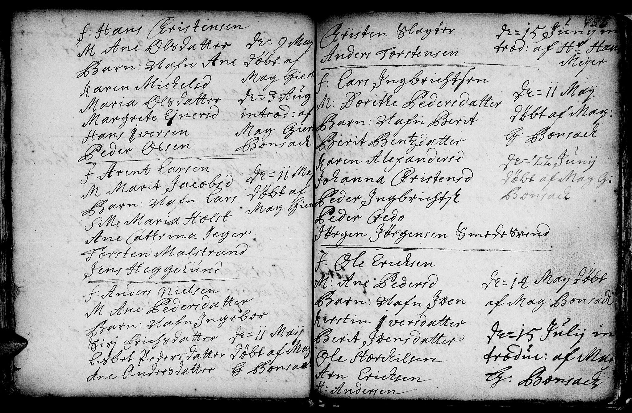 Ministerialprotokoller, klokkerbøker og fødselsregistre - Sør-Trøndelag, AV/SAT-A-1456/601/L0035: Parish register (official) no. 601A03, 1713-1728, p. 455