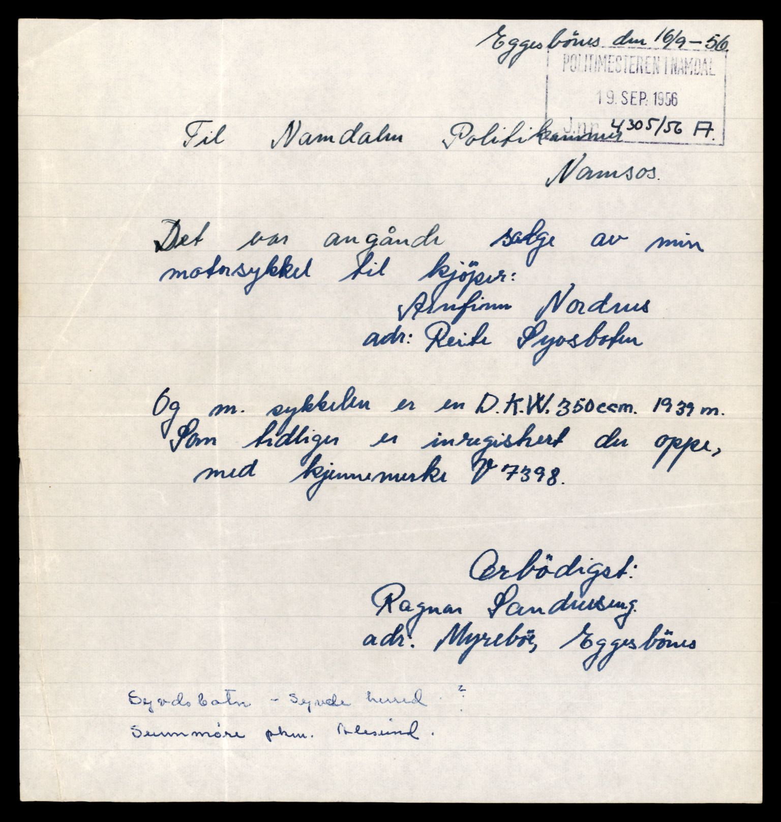 Møre og Romsdal vegkontor - Ålesund trafikkstasjon, AV/SAT-A-4099/F/Fe/L0040: Registreringskort for kjøretøy T 13531 - T 13709, 1927-1998, p. 711