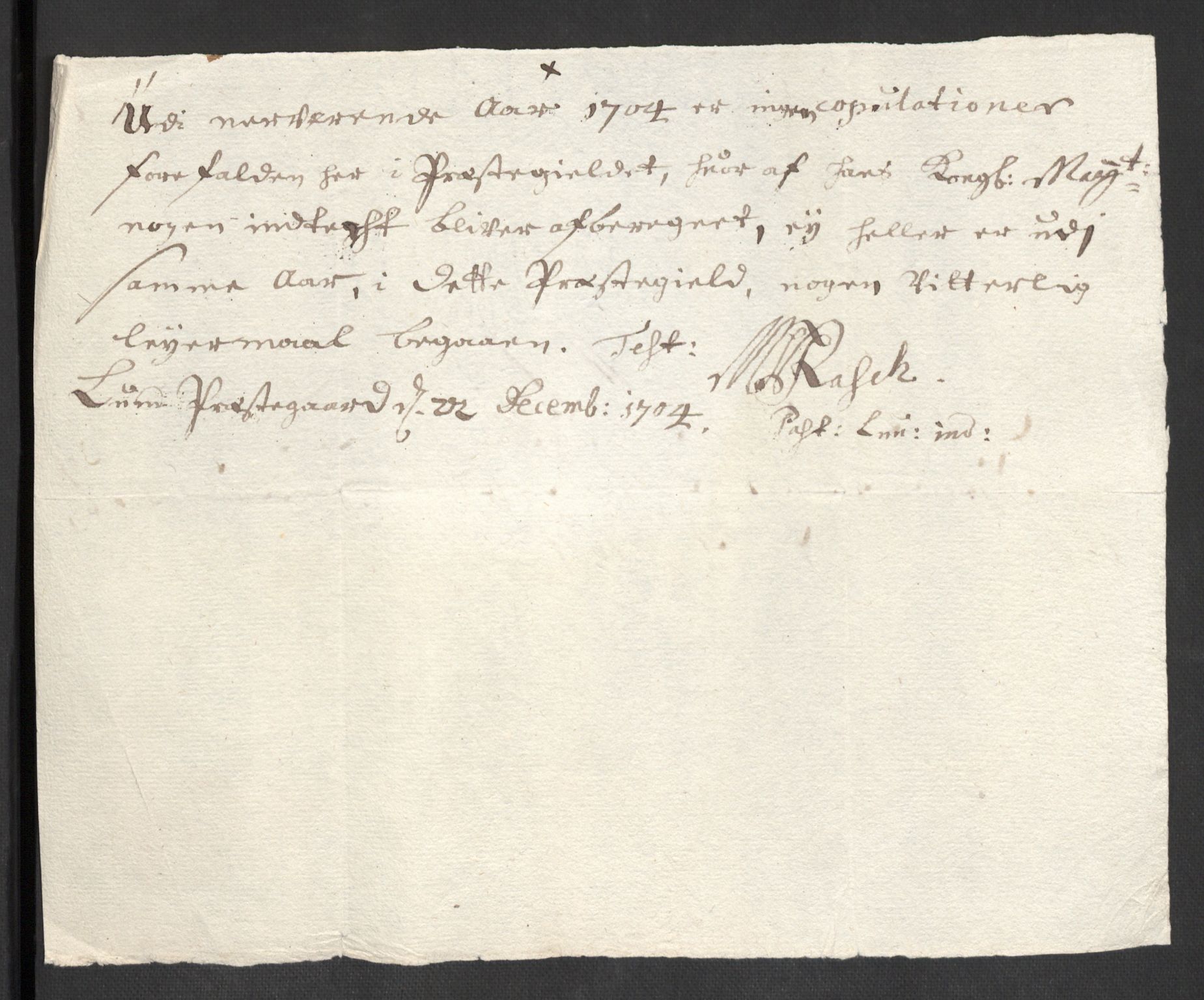 Rentekammeret inntil 1814, Reviderte regnskaper, Fogderegnskap, AV/RA-EA-4092/R43/L2550: Fogderegnskap Lista og Mandal, 1703-1704, p. 258