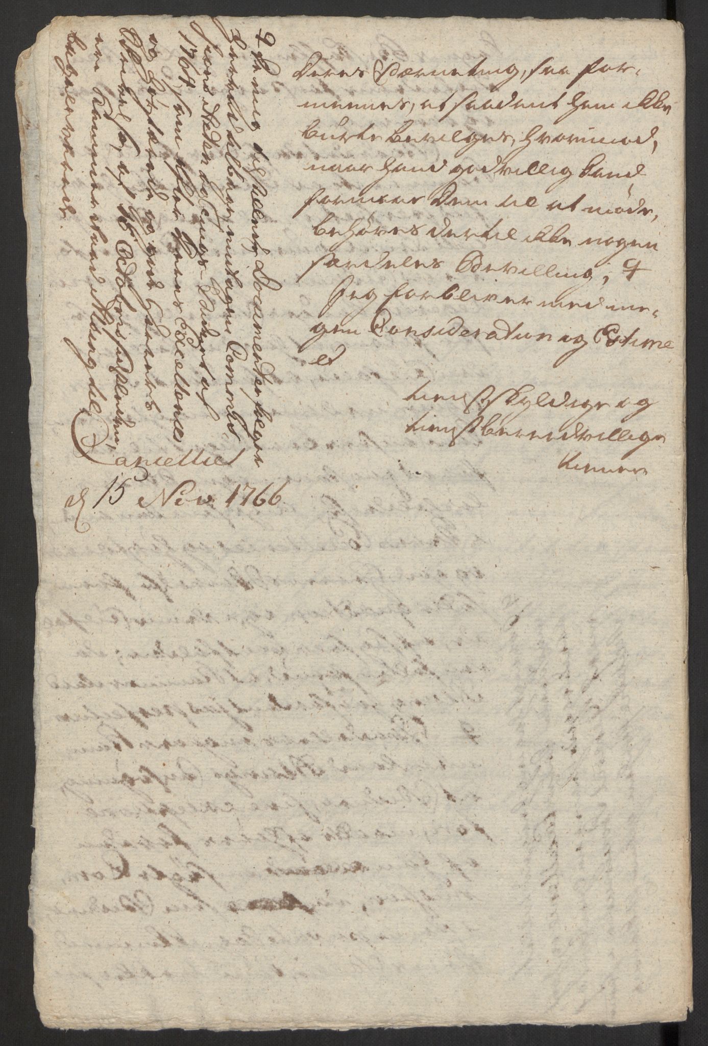 Rentekammeret inntil 1814, Realistisk ordnet avdeling, AV/RA-EA-4070/G/Gb/Gbb/L0029/0001: Jernverk / [Db II 6]: Dokumenter om Lesja, Moss, Mostadmarken, Nissedal (og Omdal kobberverk), Odal, Osen (Romsdal) og Vigeland jernverk, 1670-1810, p. 593