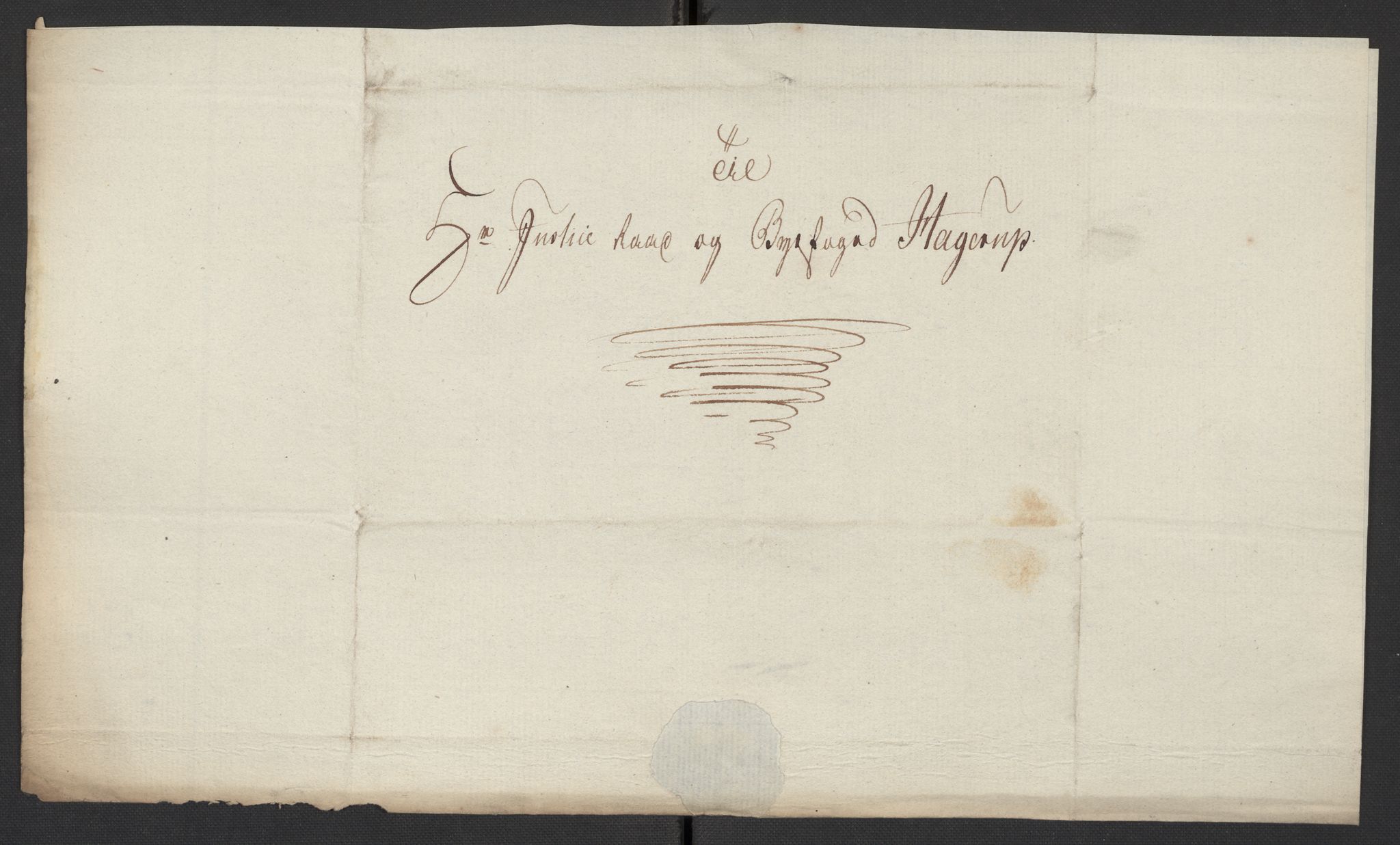 Oslo politidistrikt, AV/SAO-A-10085/D/Da/L0003: Innkomne brev, pro memoria m.v., 1781, p. 49