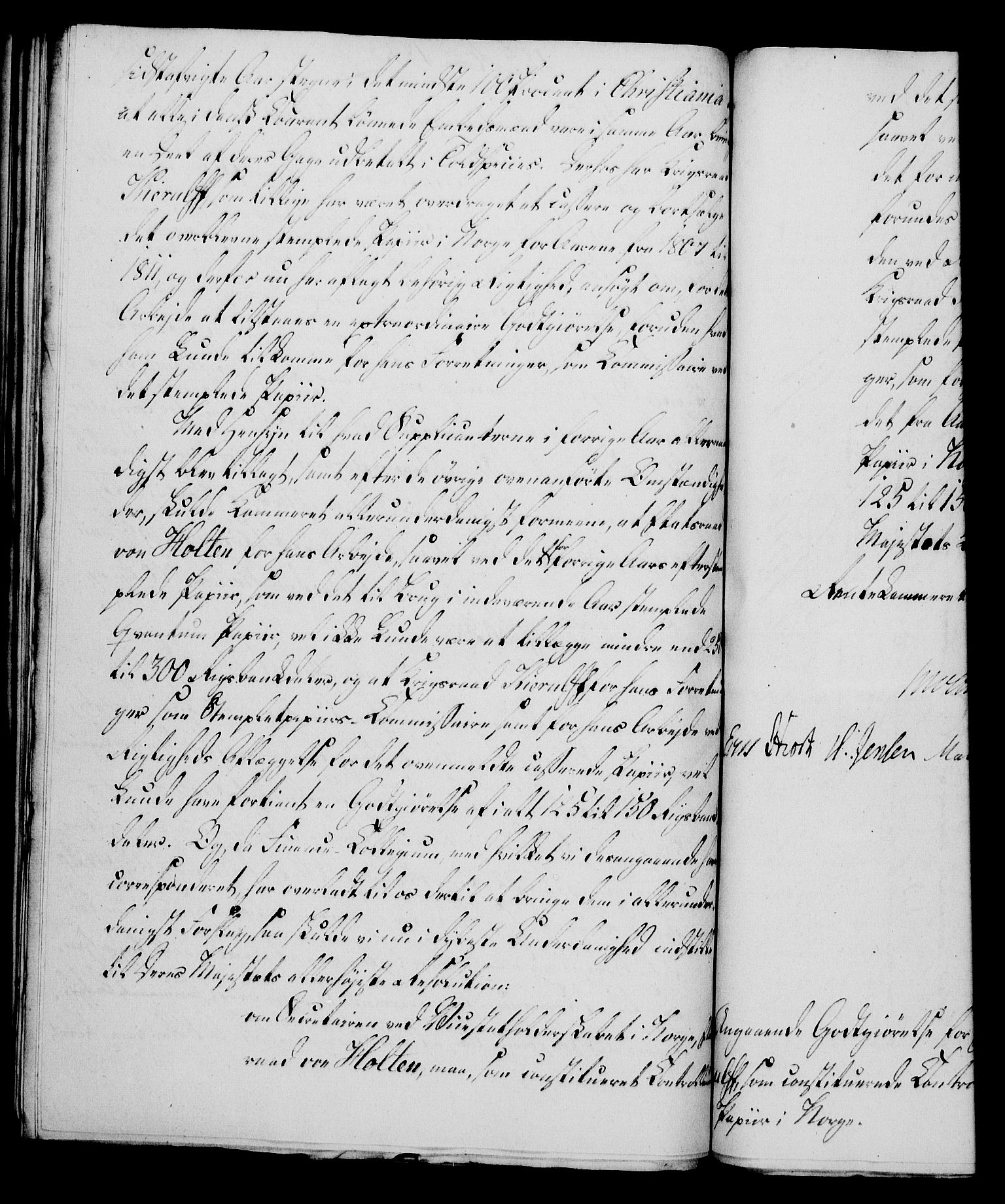 Rentekammeret, Kammerkanselliet, RA/EA-3111/G/Gf/Gfa/L0095: Norsk relasjons- og resolusjonsprotokoll (merket RK 52.95), 1813-1814, p. 266
