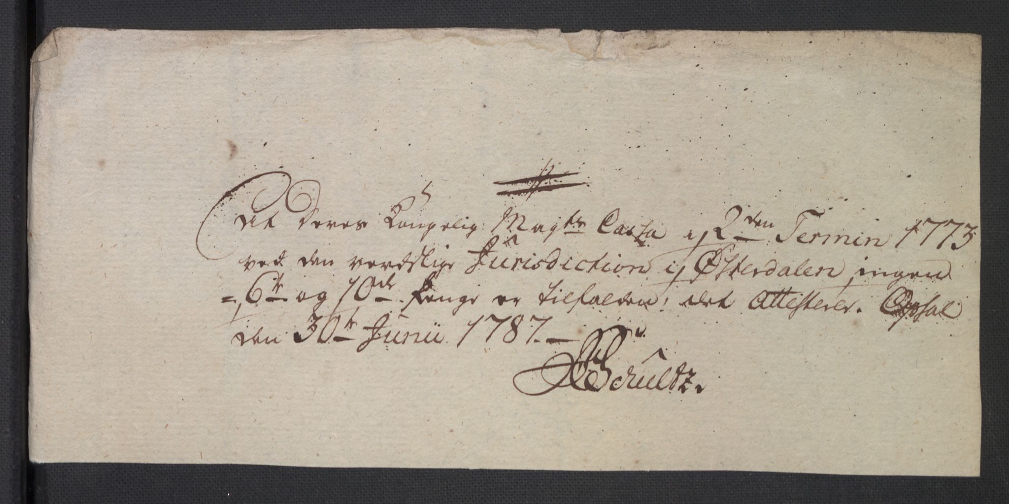 Rentekammeret inntil 1814, Reviderte regnskaper, Mindre regnskaper, RA/EA-4068/Rb/L0014: Opplands amt, 1771-1779, p. 606