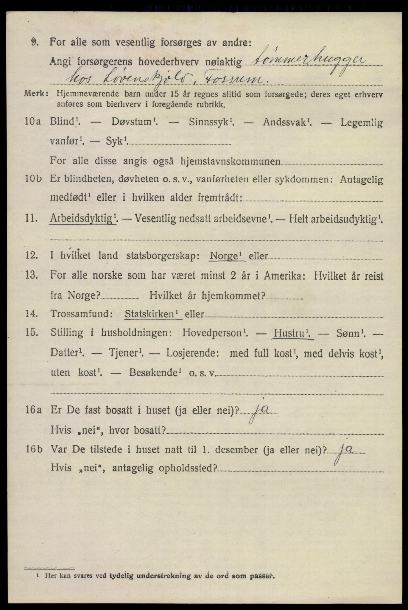 SAKO, 1920 census for Gjerpen, 1920, p. 6113