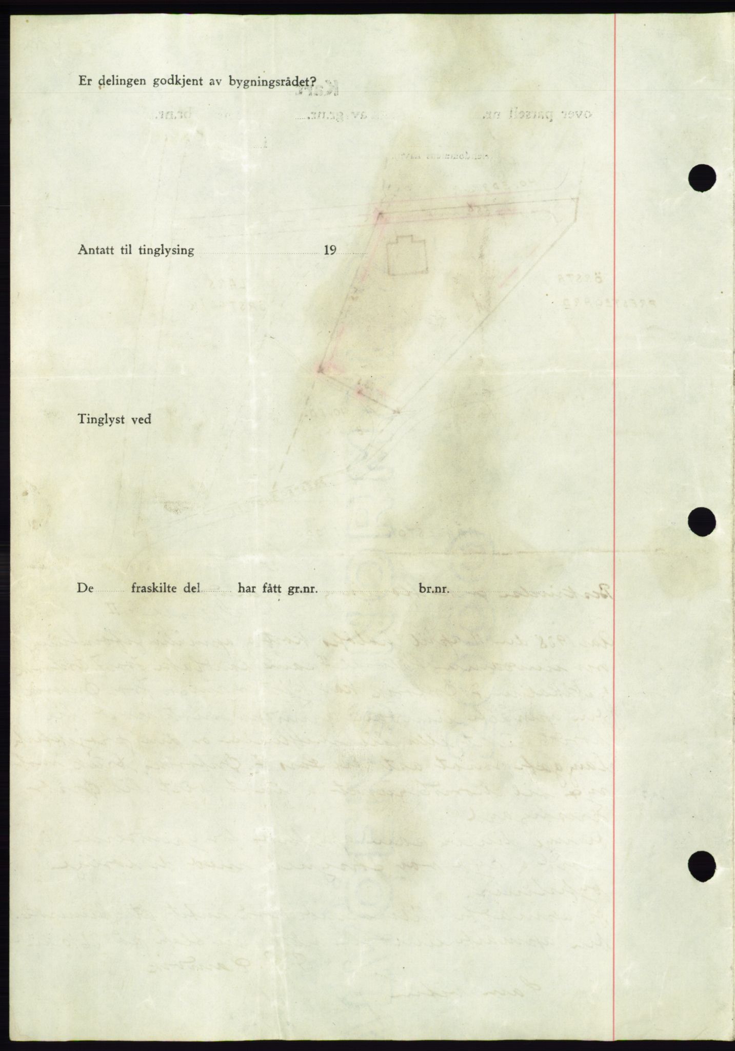 Søre Sunnmøre sorenskriveri, AV/SAT-A-4122/1/2/2C/L0065: Mortgage book no. 59, 1938-1938, Diary no: : 951/1938